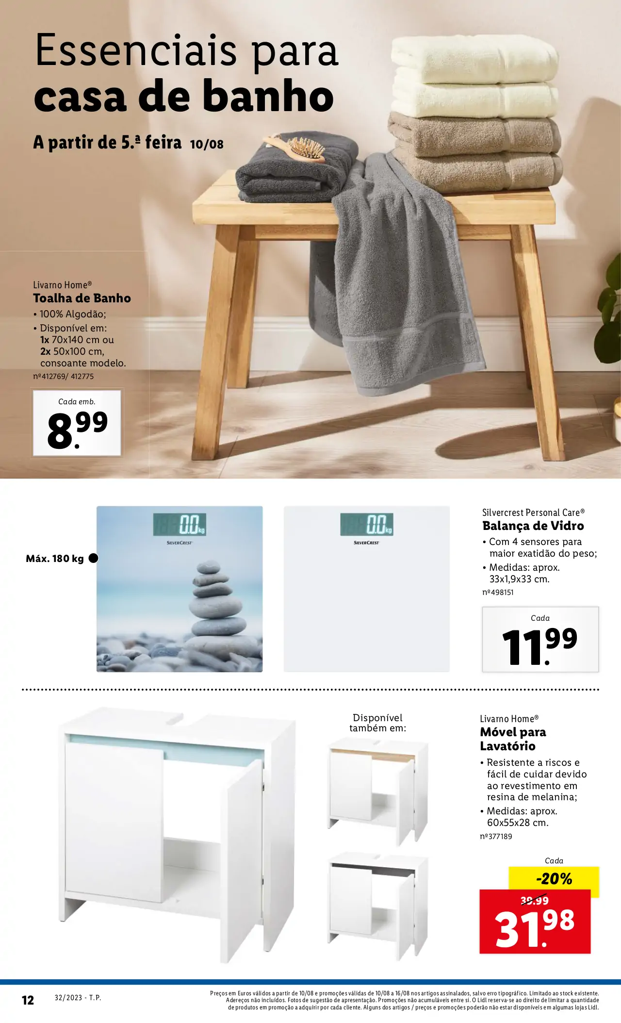 Antevis&atilde;o Folheto LiDL Novidades (a partir de 10 agosto)