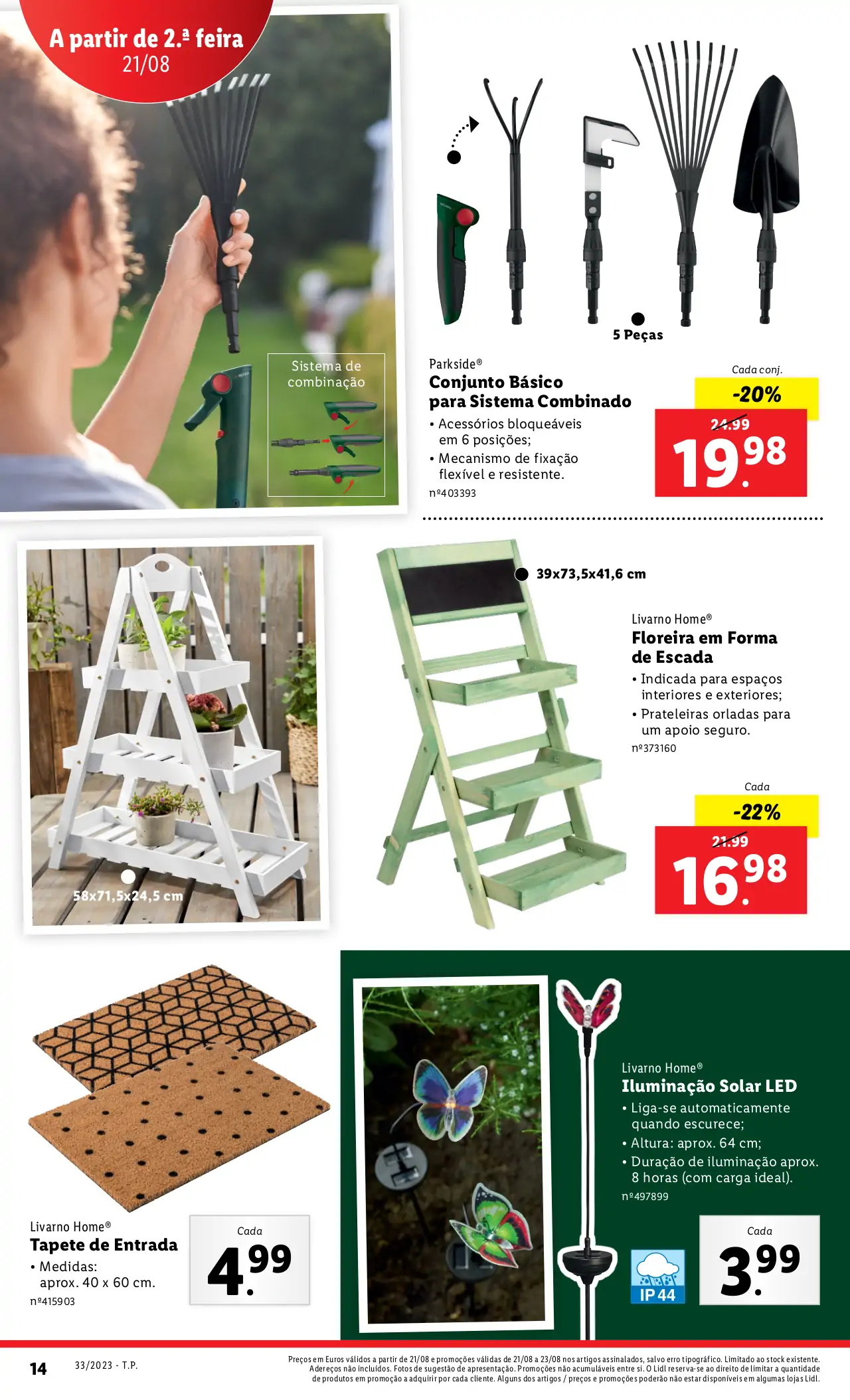 Antevis&atilde;o Folheto LiDL Novidades (a partir de 17 agosto)