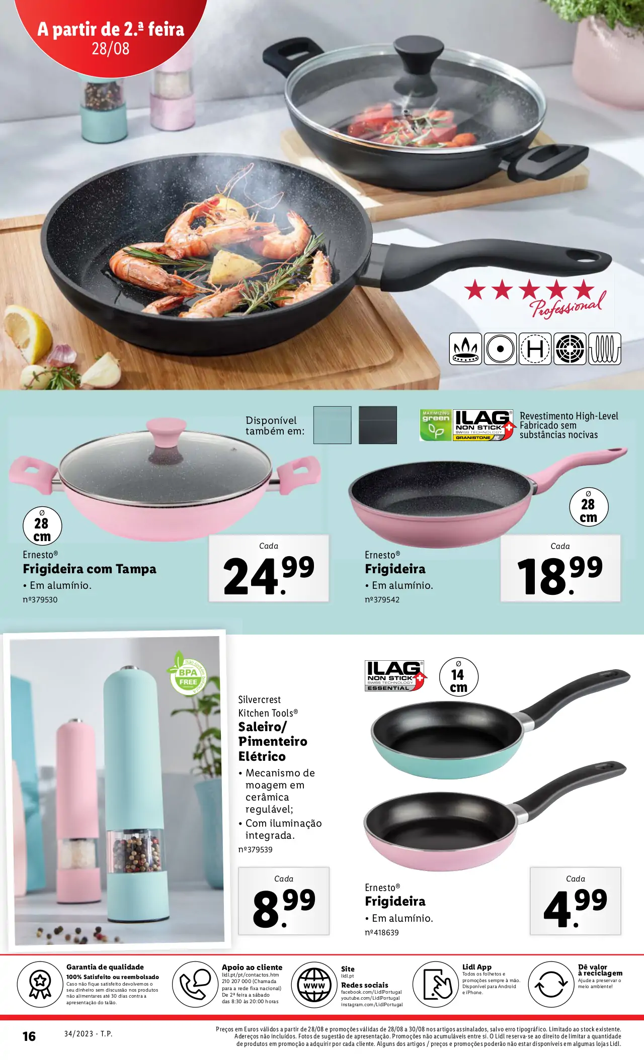 Antevis&atilde;o Folheto LiDL Novidades (a partir de 24 agosto)