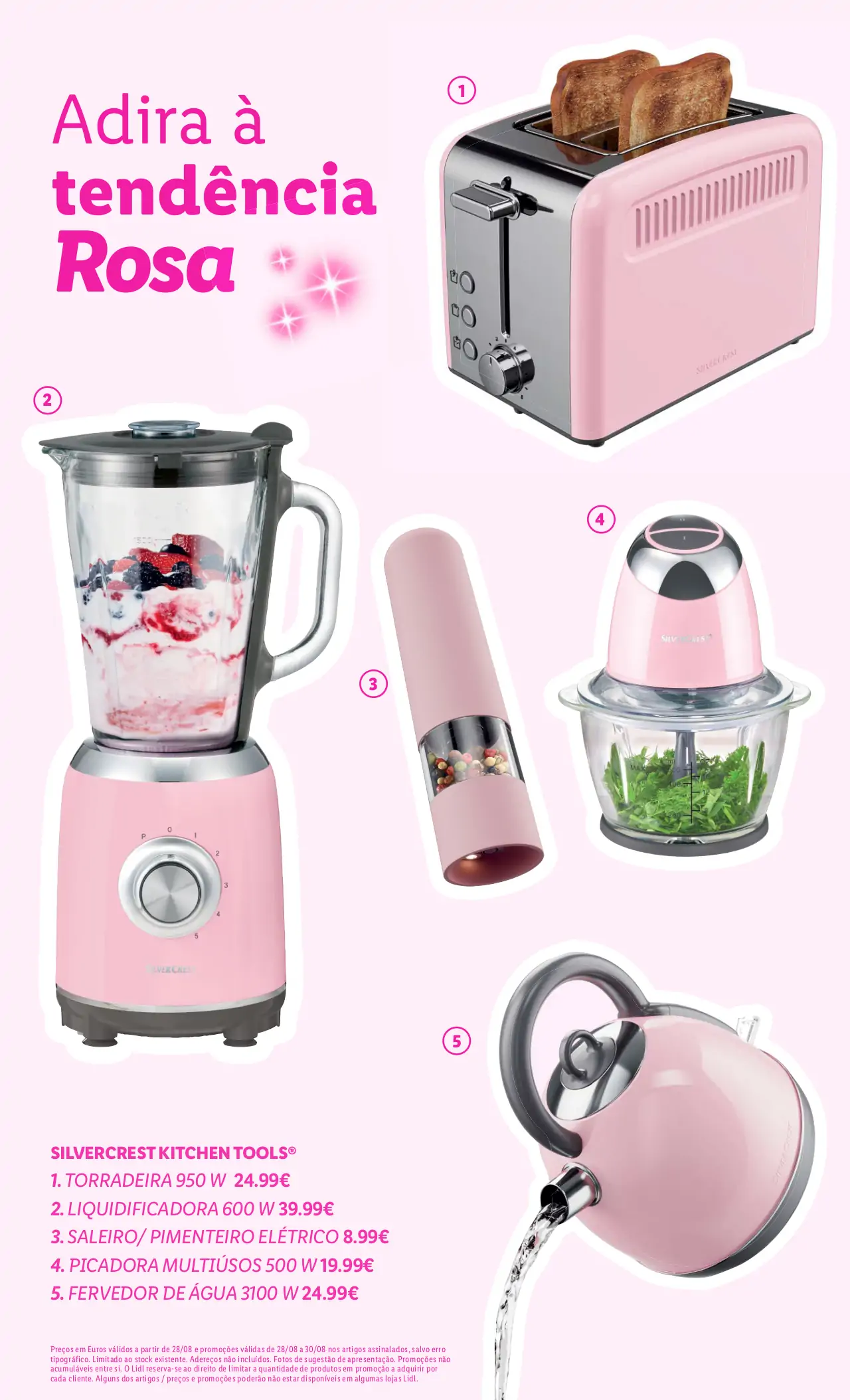 Antevis&atilde;o Folheto LiDL Novidades (a partir de 24 agosto)