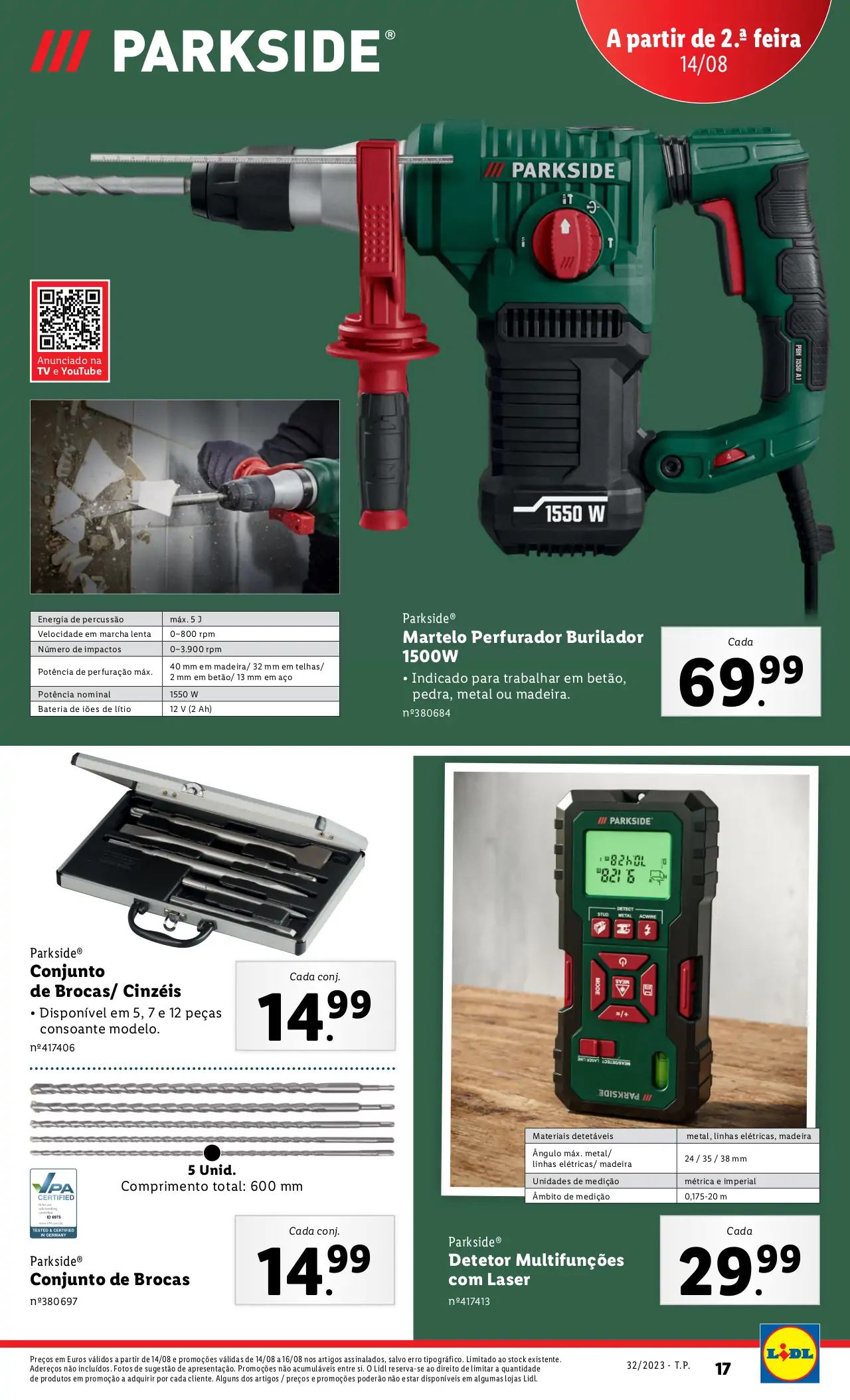 Antevis&atilde;o Folheto LiDL Novidades (a partir de 10 agosto)