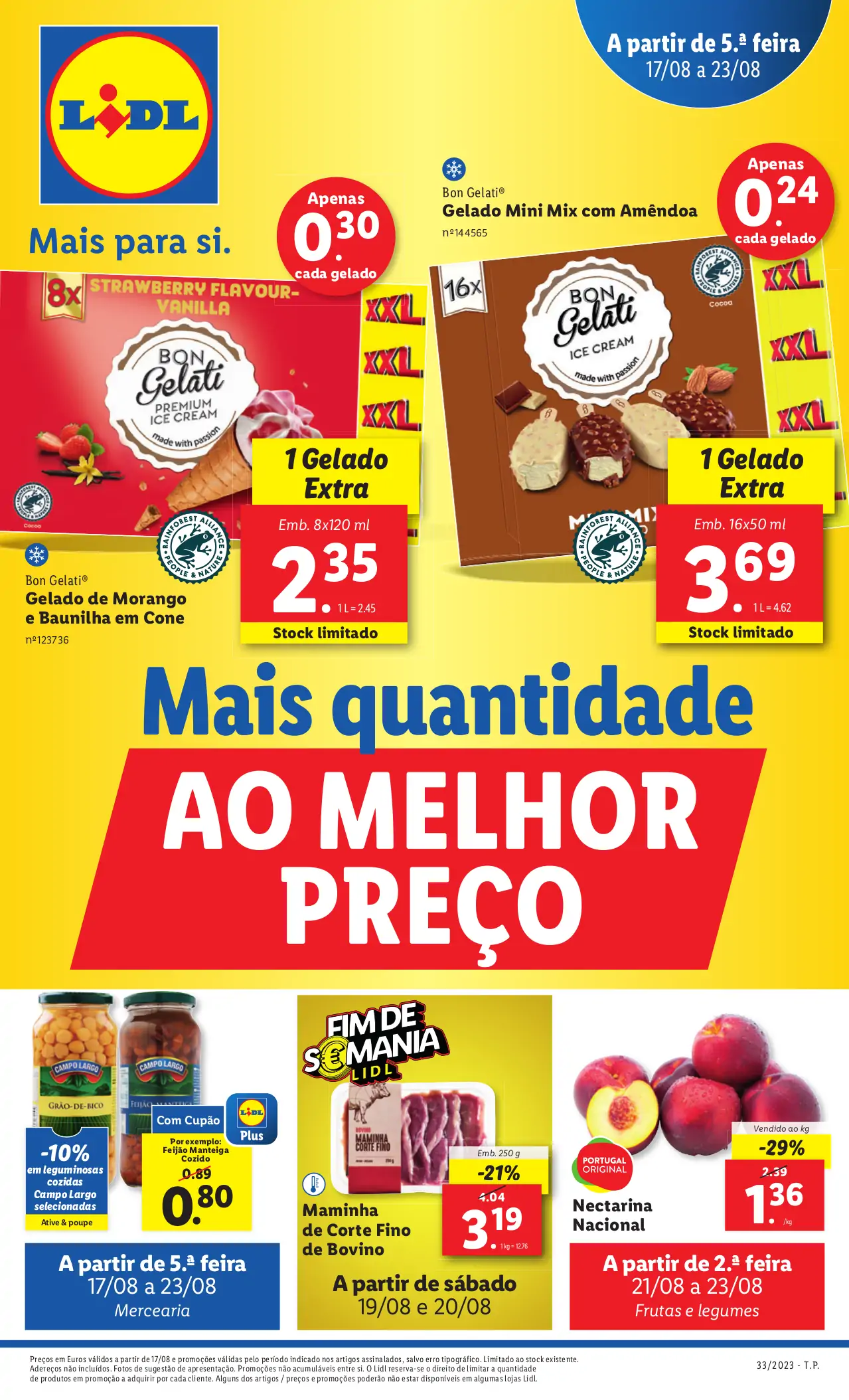 Antevis&atilde;o Folheto LiDL Novidades (a partir de 17 agosto)