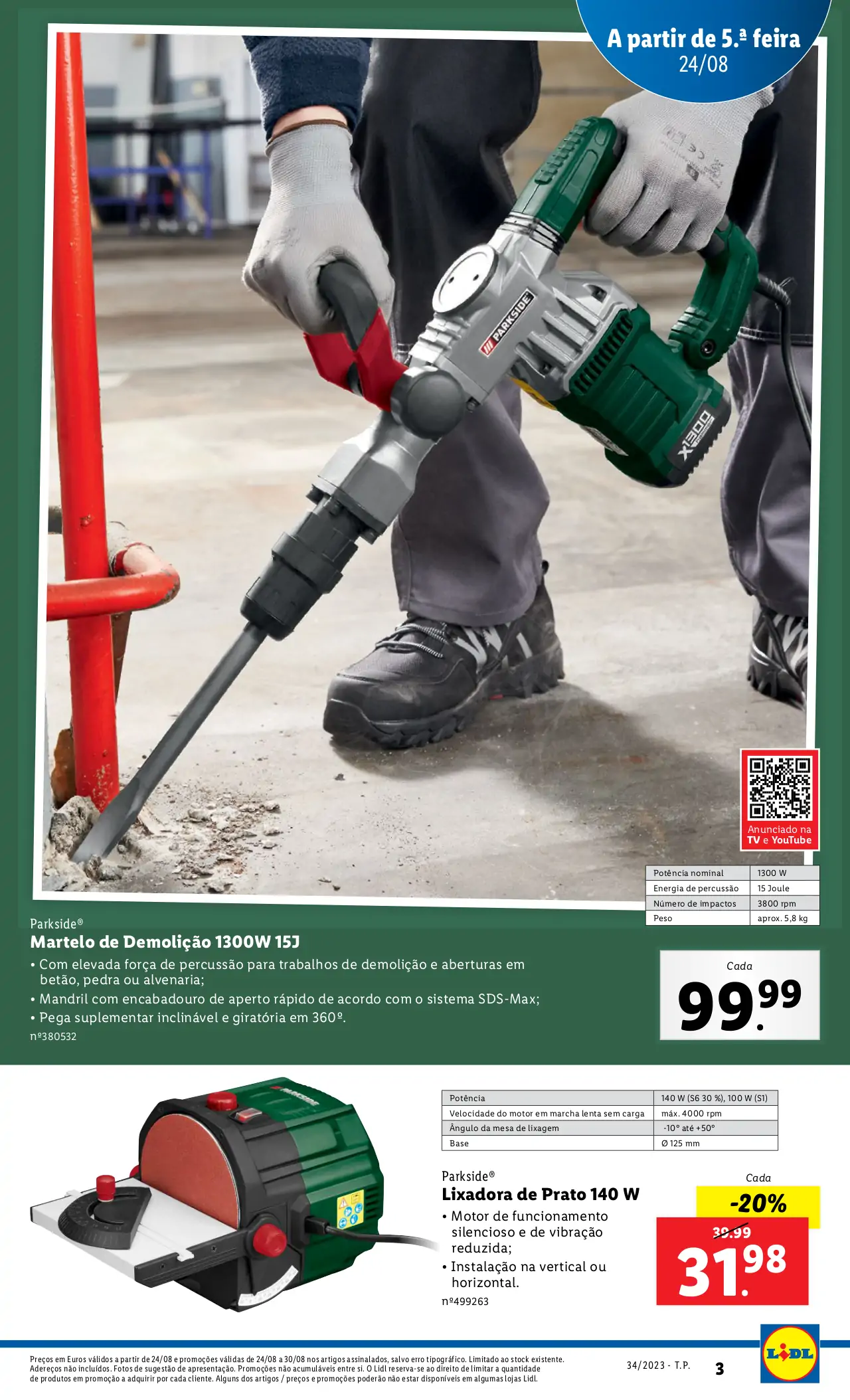 Antevis&atilde;o Folheto LiDL Novidades (a partir de 24 agosto)