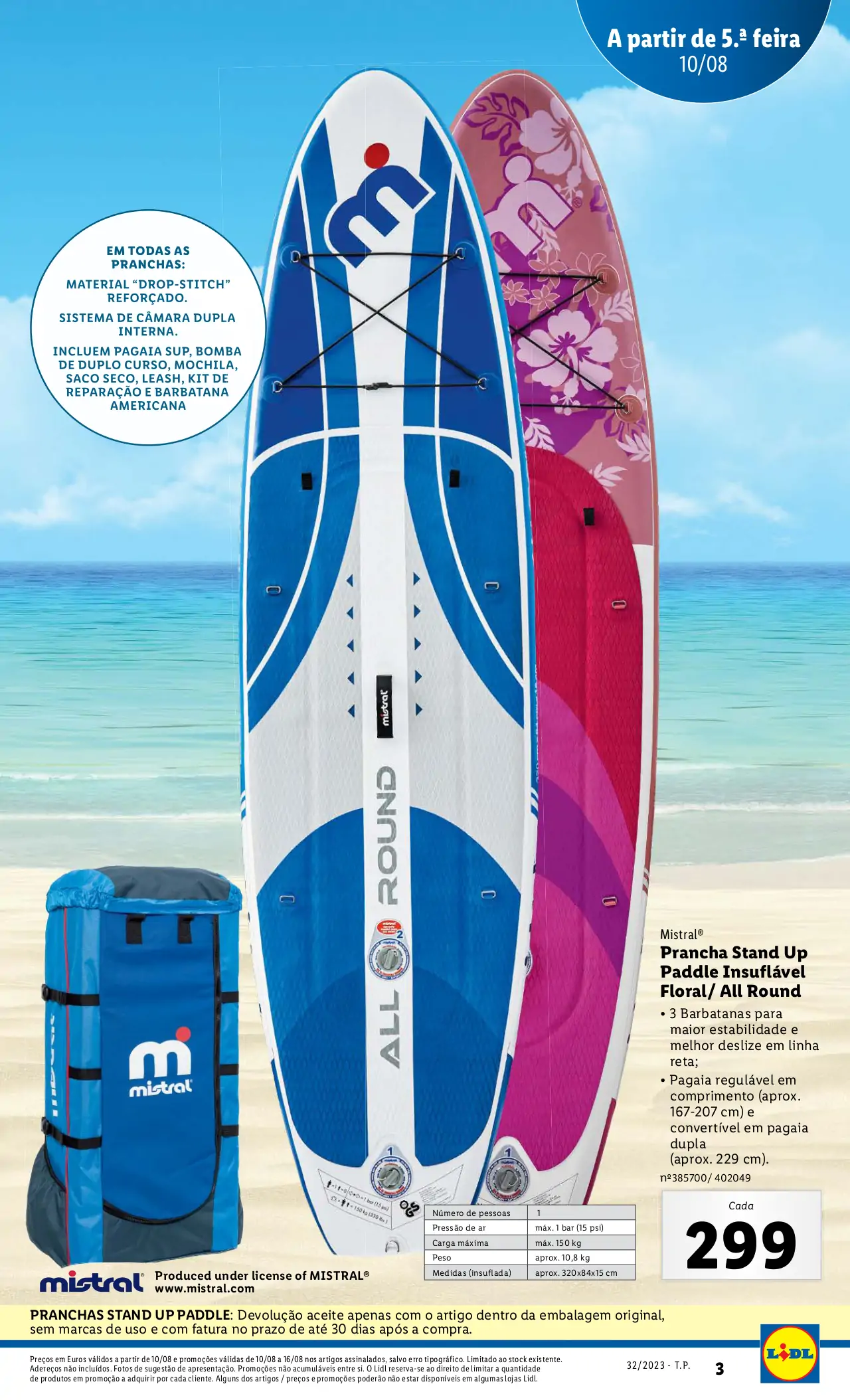 Antevis&atilde;o Folheto LiDL Novidades (a partir de 10 agosto)