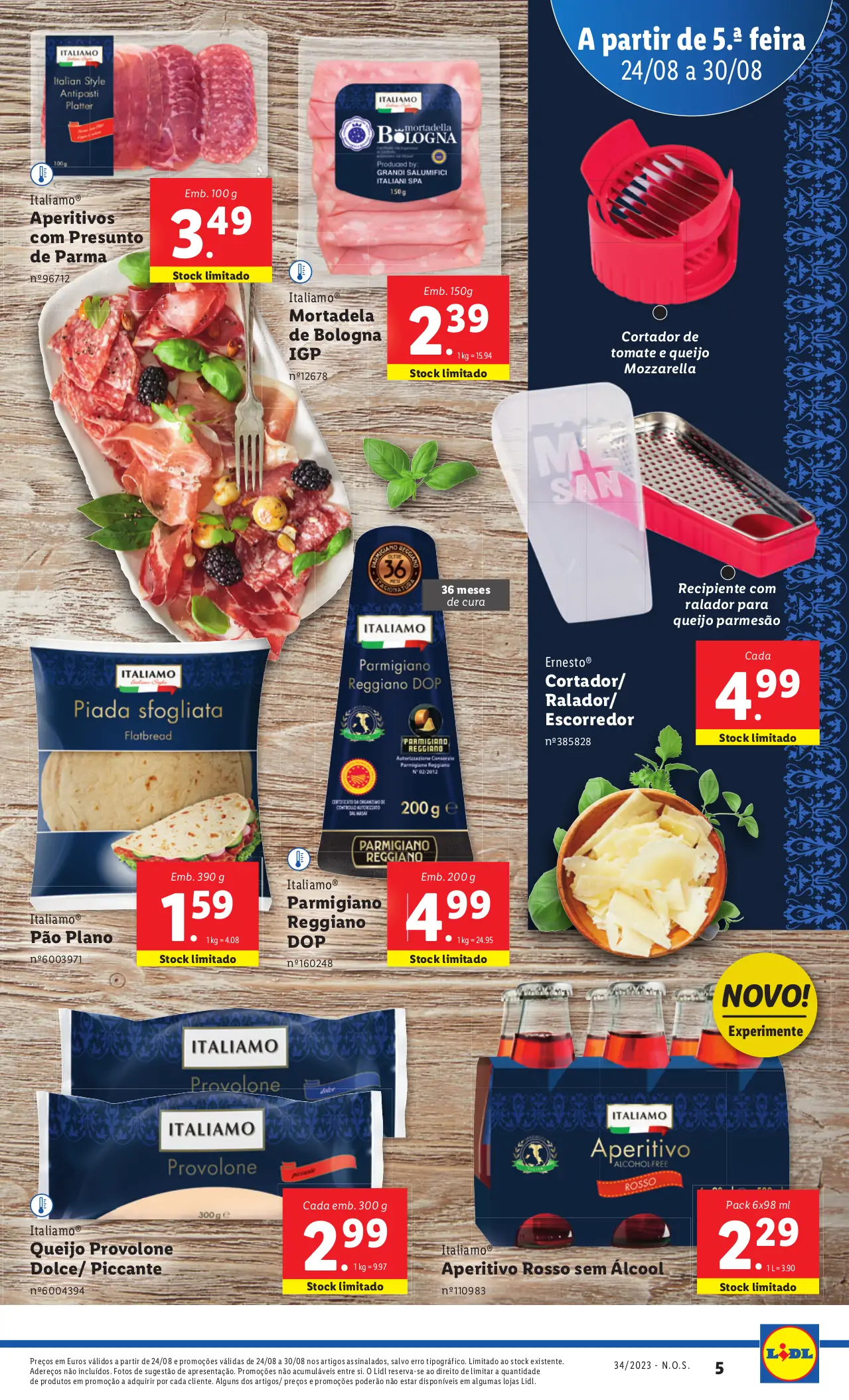 Antevis&atilde;o Folheto LiDL Novidades (a partir de 24 agosto)