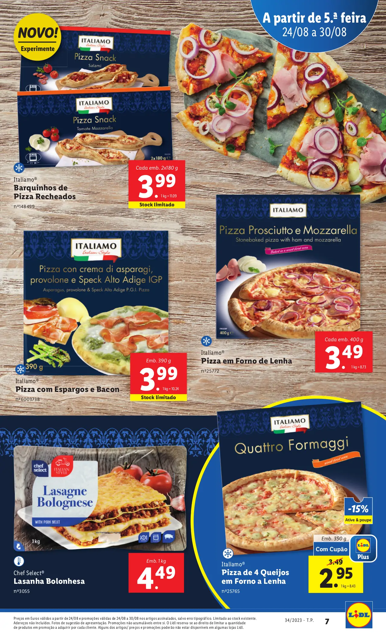 Antevis&atilde;o Folheto LiDL Novidades (a partir de 24 agosto)