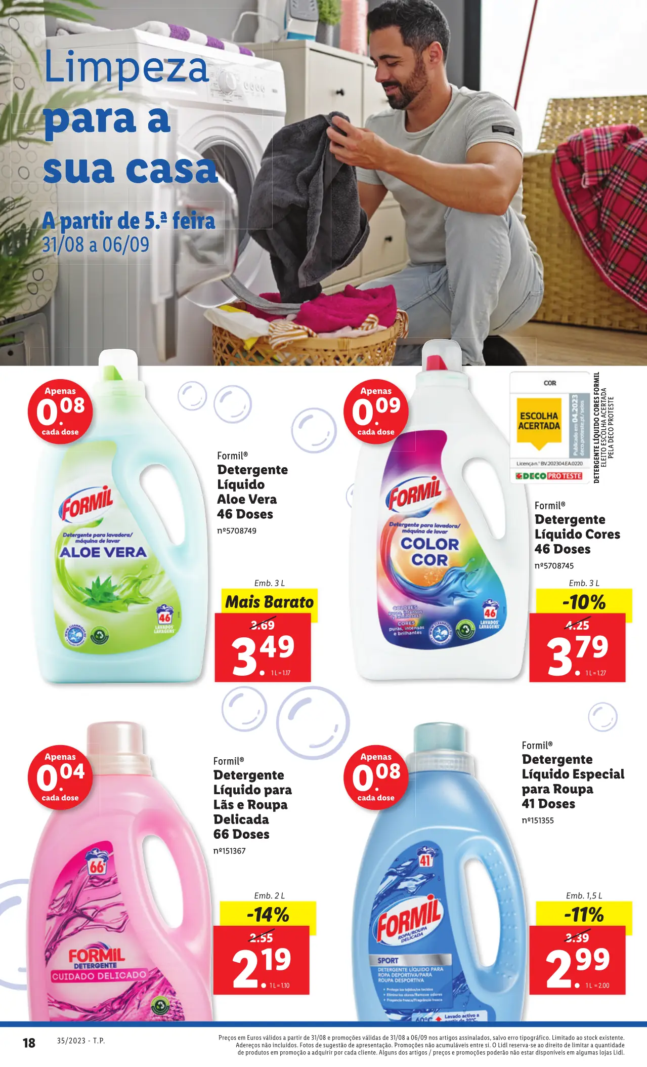 Antevis&atilde;o Folheto LiDL Novidades (a partir de 31 agosto)