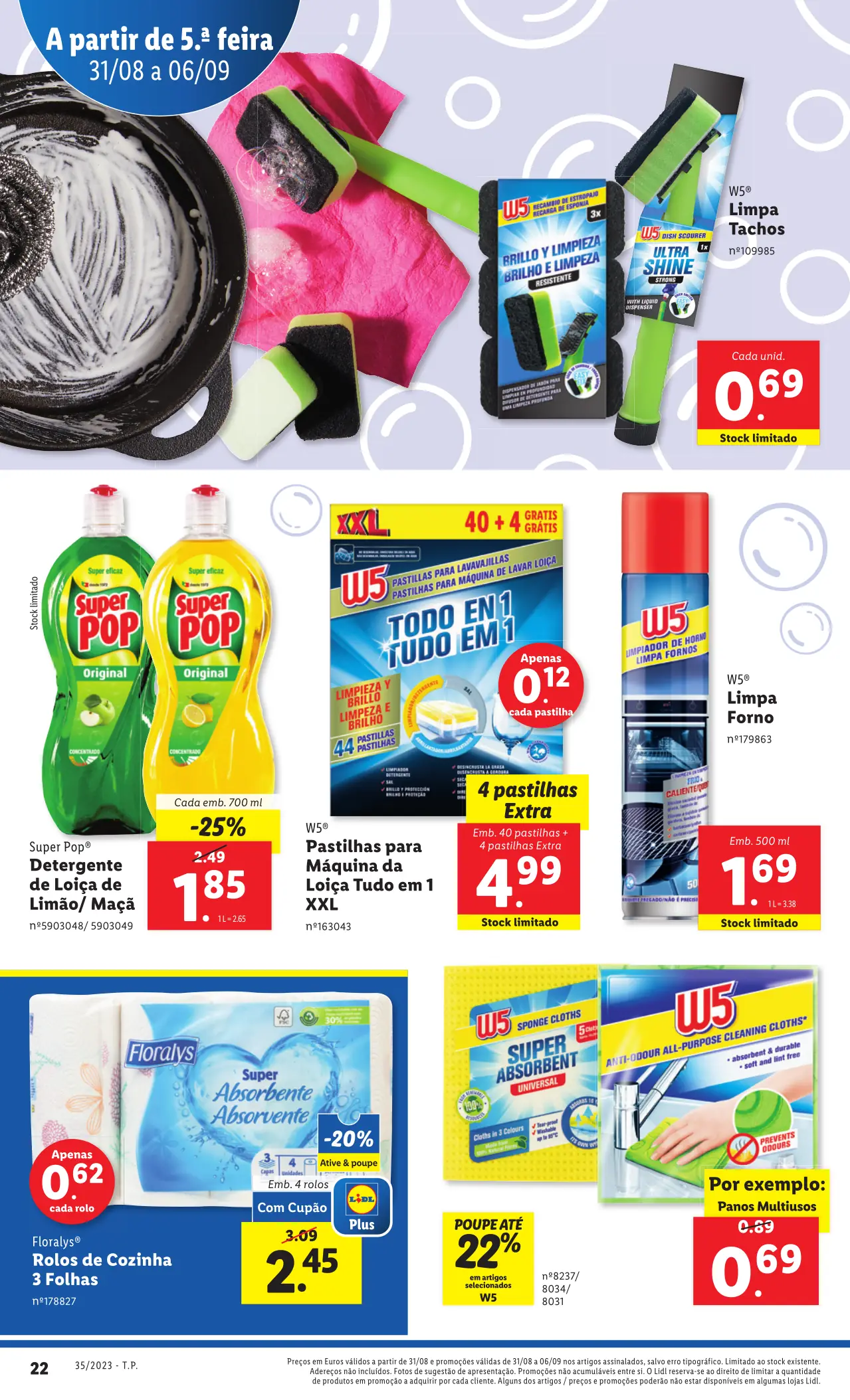 Antevis&atilde;o Folheto LiDL Novidades (a partir de 31 agosto)