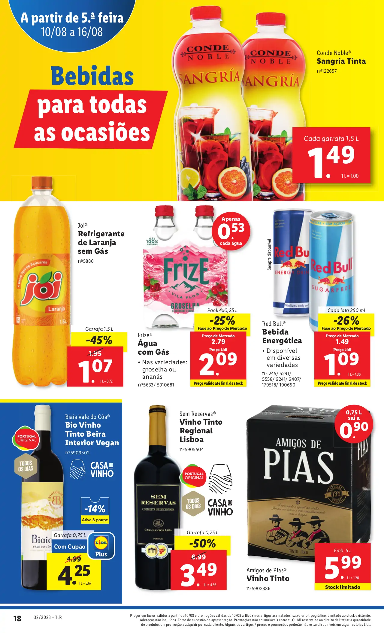 Antevis&atilde;o Folheto LiDL Novidades (a partir de 10 agosto)