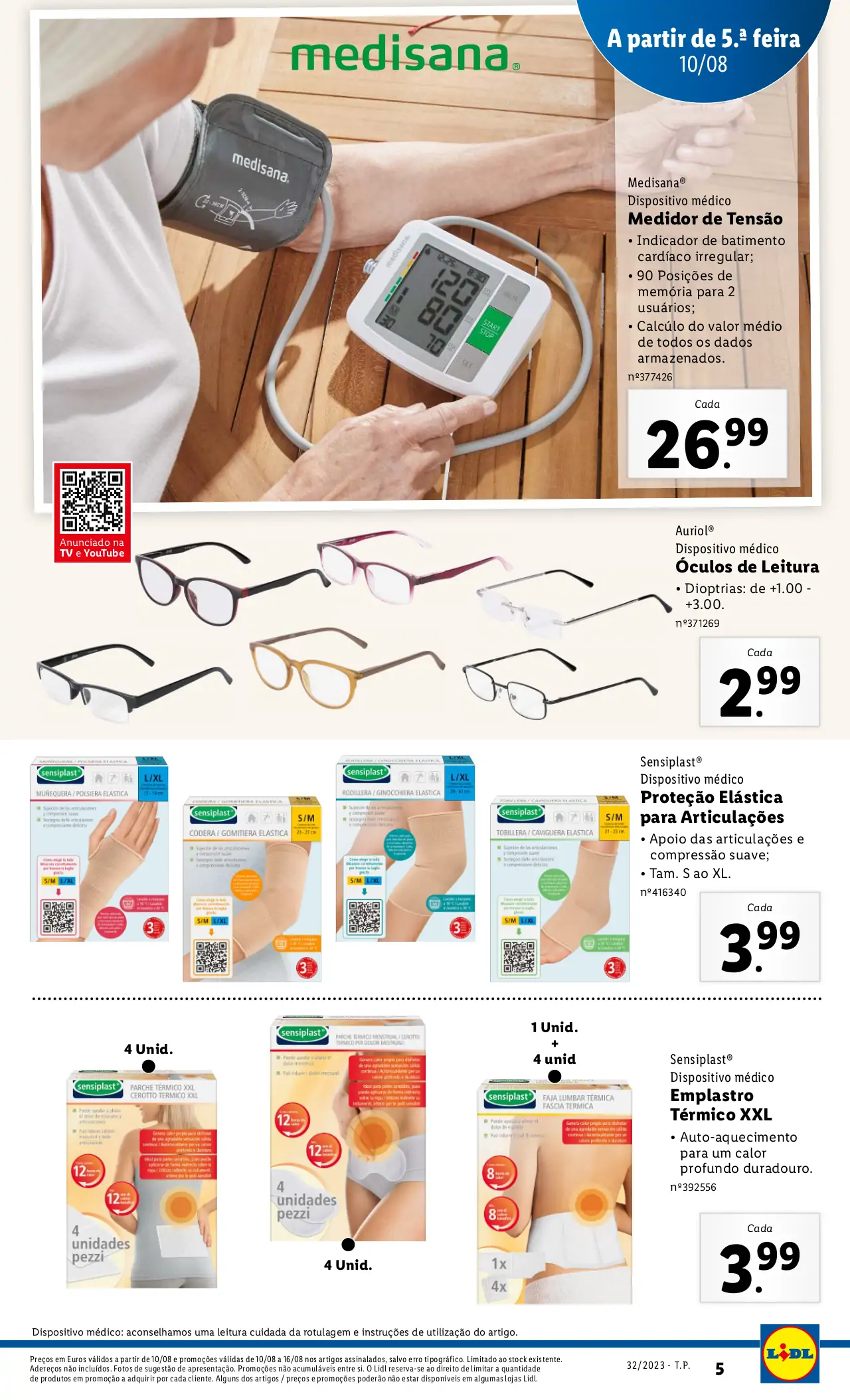 Antevis&atilde;o Folheto LiDL Novidades (a partir de 10 agosto)