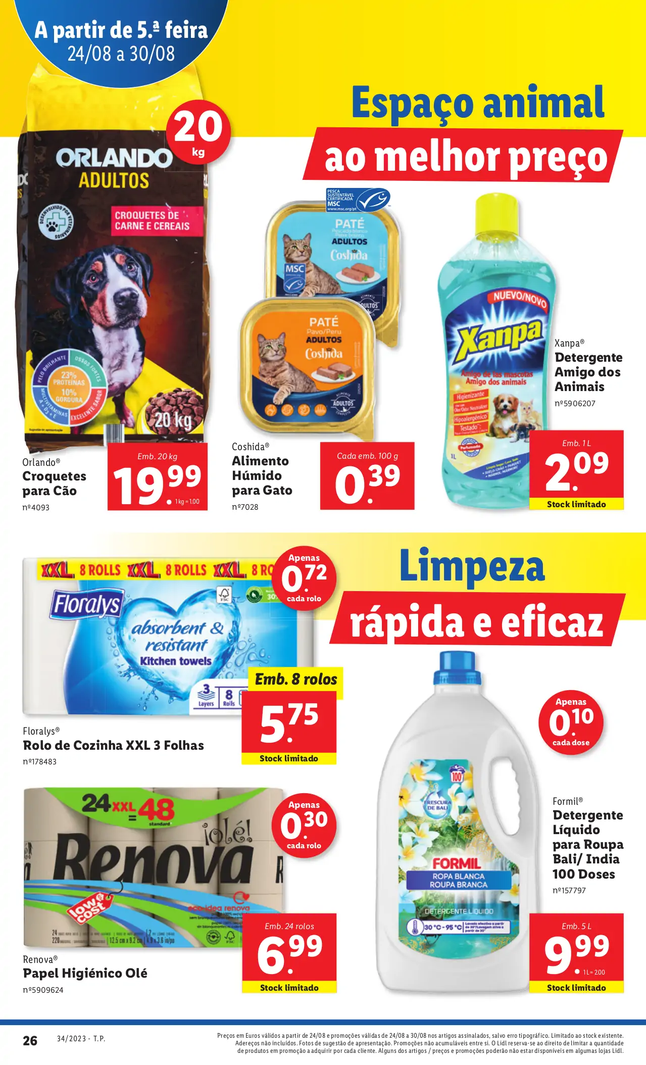 Antevis&atilde;o Folheto LiDL Novidades (a partir de 24 agosto)