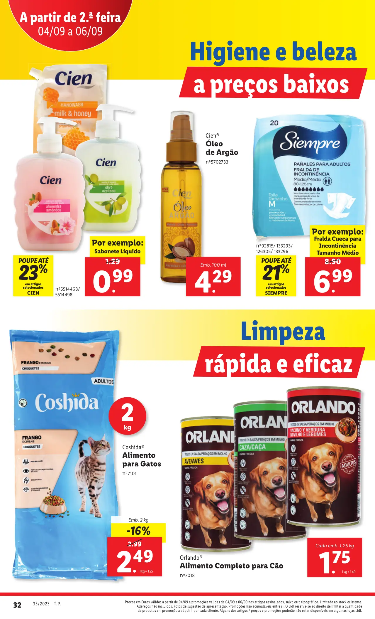 Antevis&atilde;o Folheto LiDL Novidades (a partir de 31 agosto)