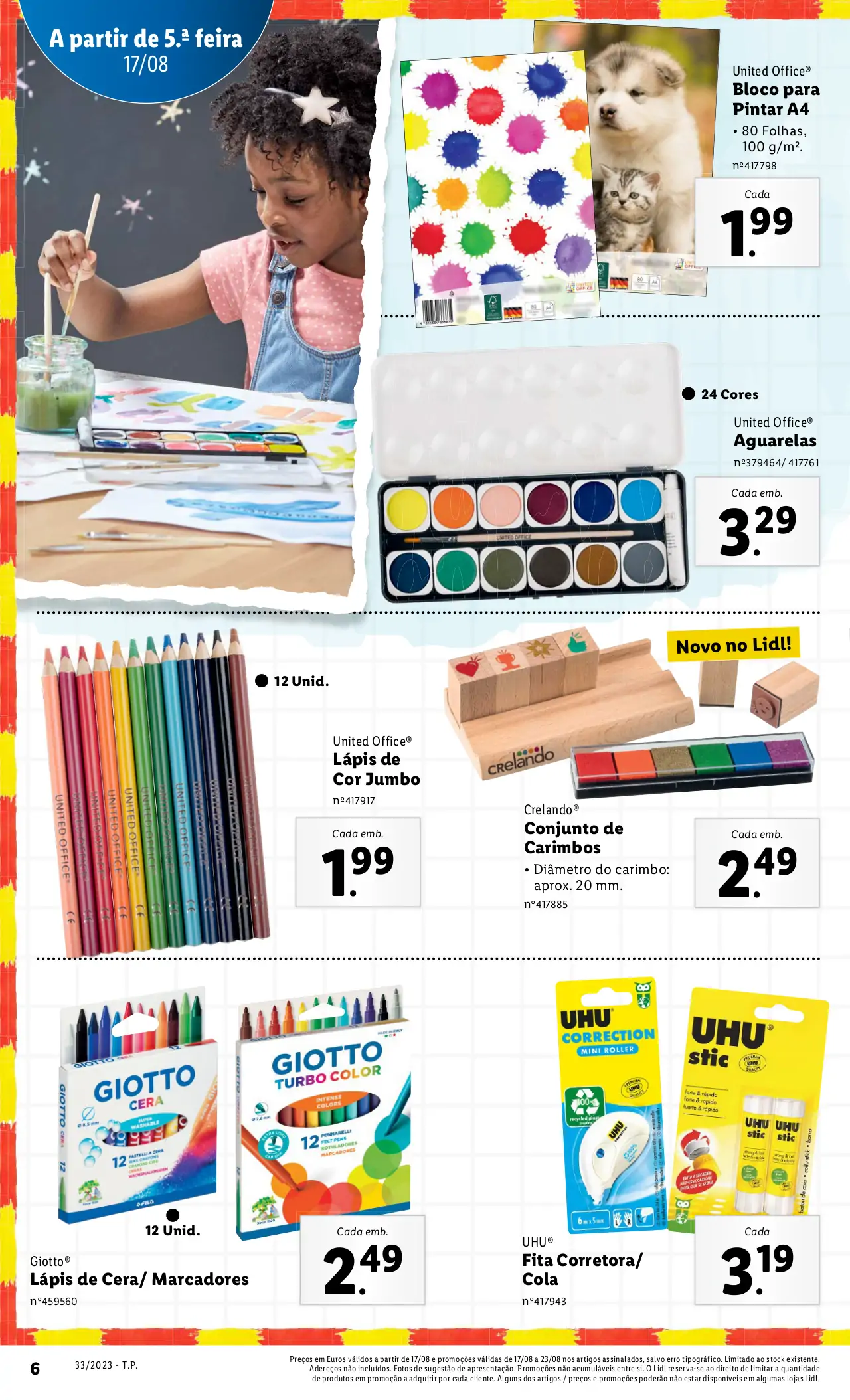 Antevis&atilde;o Folheto LiDL Novidades (a partir de 17 agosto)
