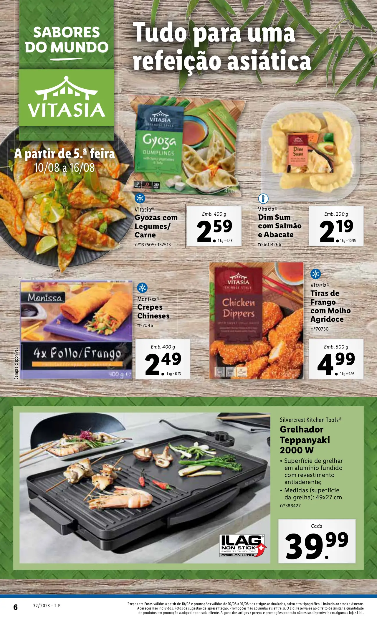 Antevis&atilde;o Folheto LiDL Novidades (a partir de 10 agosto)