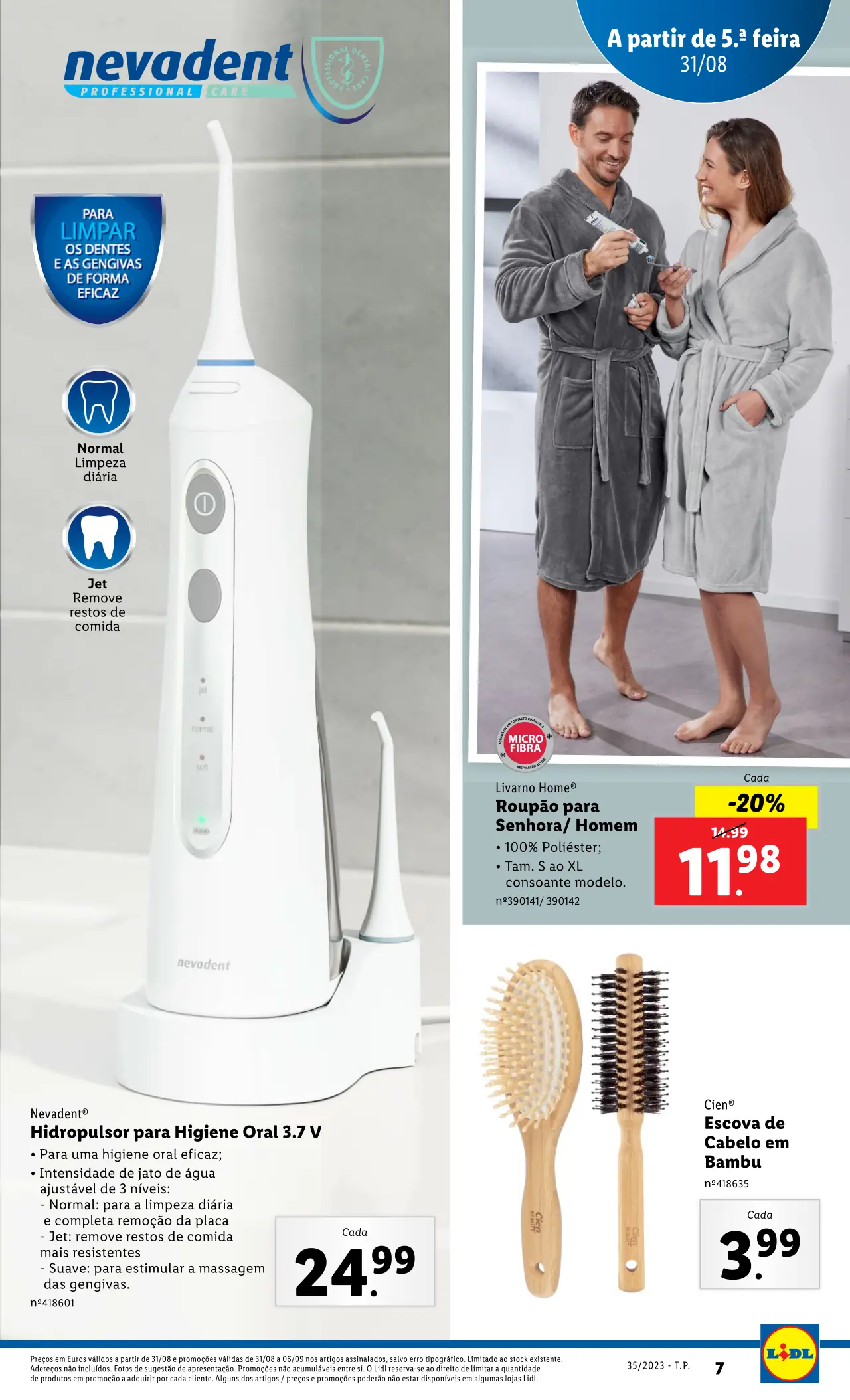 Antevis&atilde;o Folheto LiDL Novidades (a partir de 31 agosto)