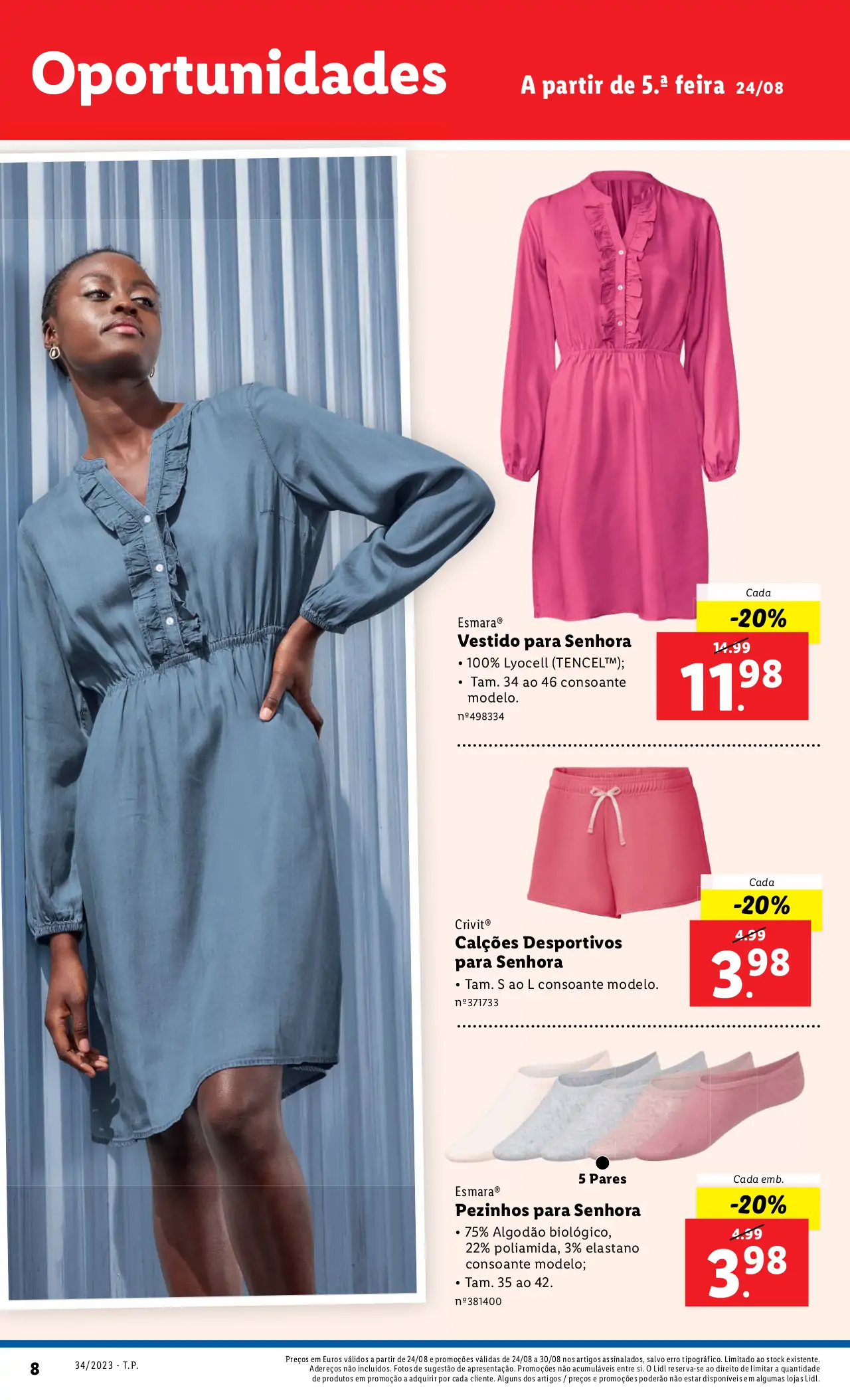 Antevis&atilde;o Folheto LiDL Novidades (a partir de 24 agosto)