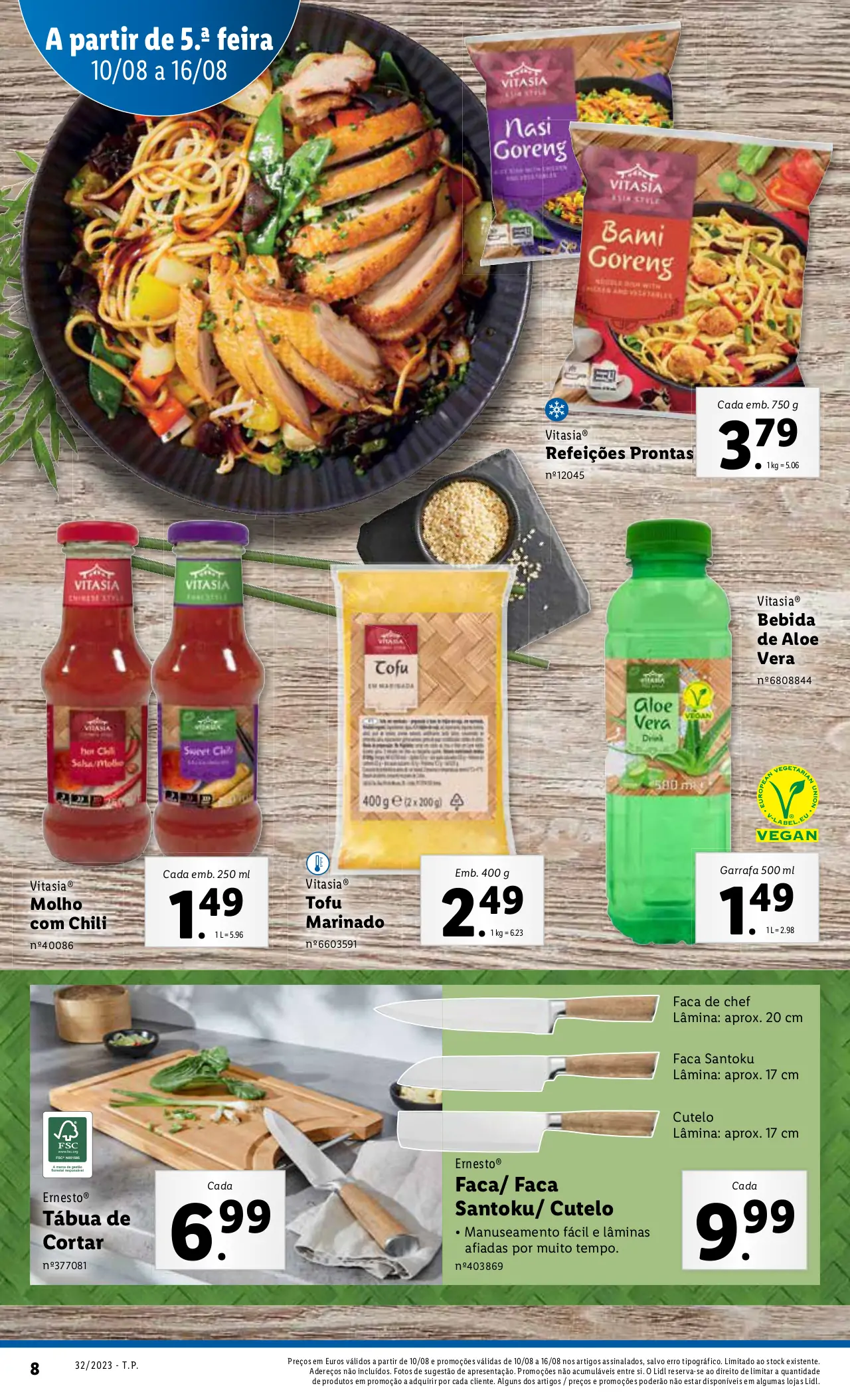 Antevis&atilde;o Folheto LiDL Novidades (a partir de 10 agosto)