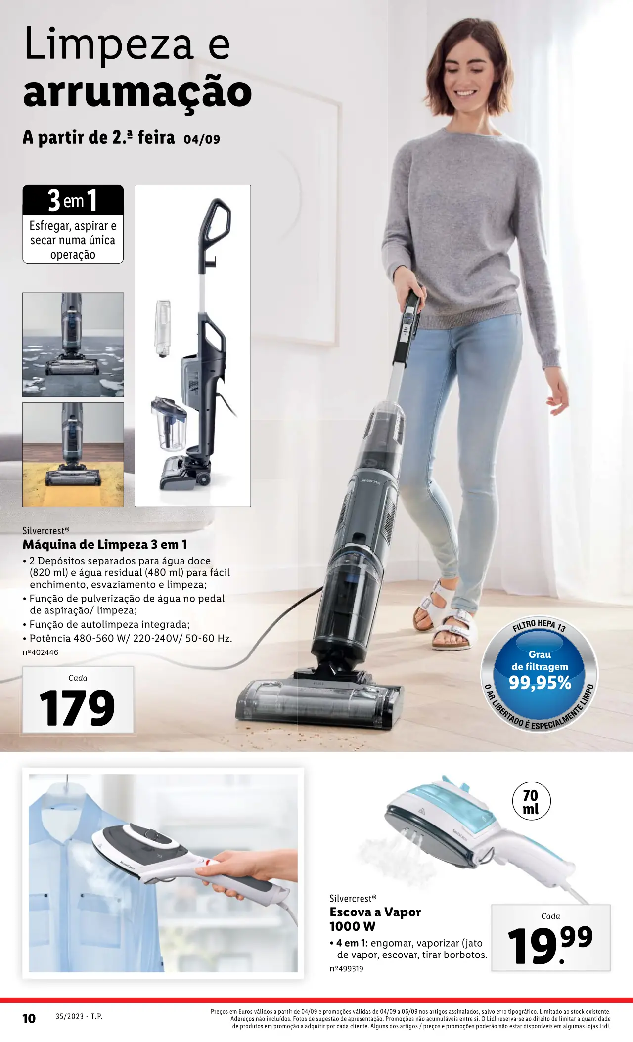 Antevis&atilde;o Folheto LiDL Novidades (a partir de 31 agosto)