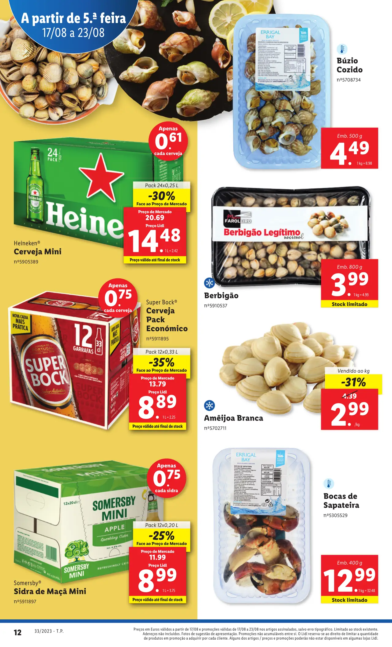 Antevis&atilde;o Folheto LiDL Promo&ccedil;&otilde;es (17 a 23 agosto)