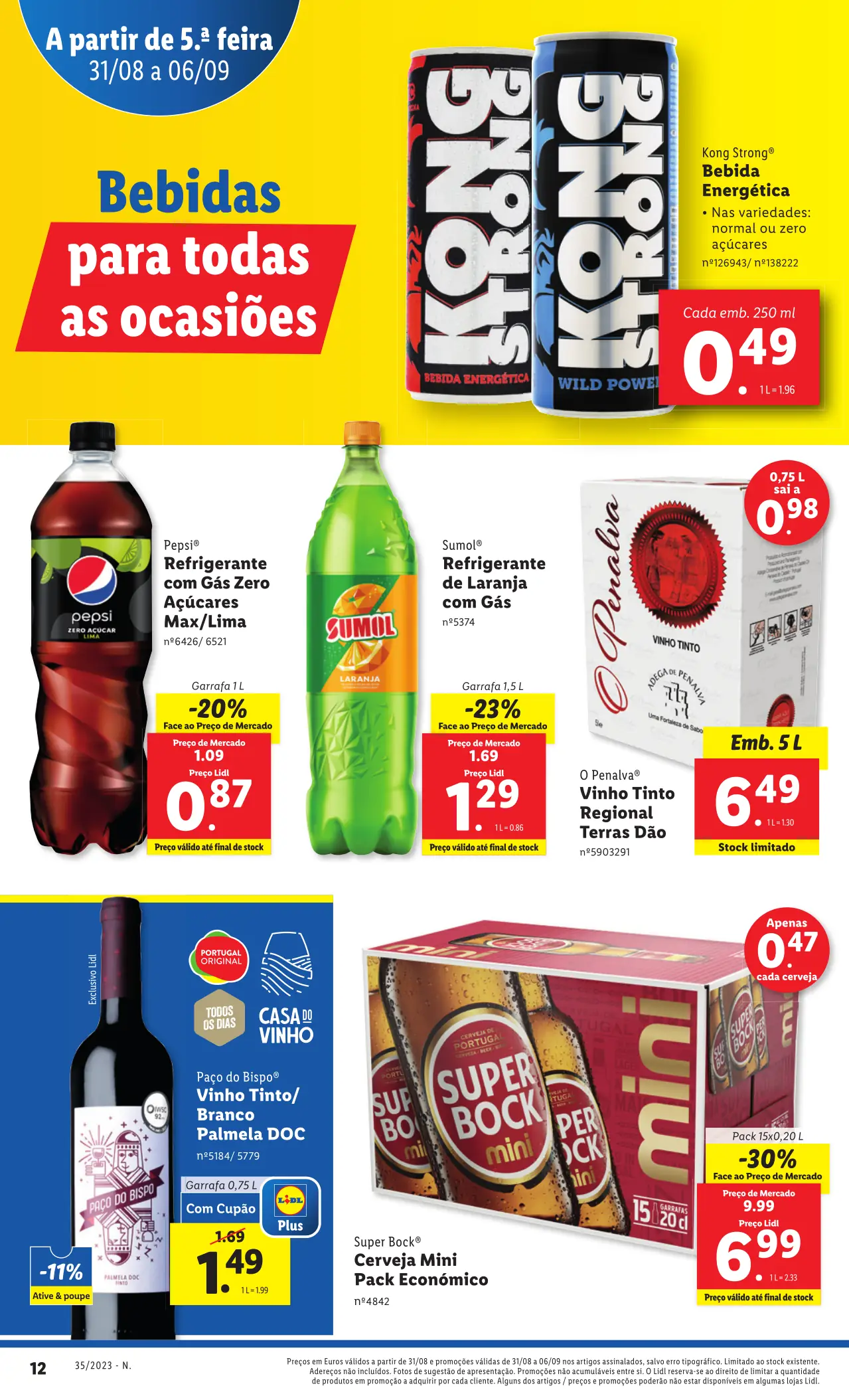 Antevis&atilde;o Folheto LiDL Promo&ccedil;&otilde;es (31 agosto a 6 setembro)
