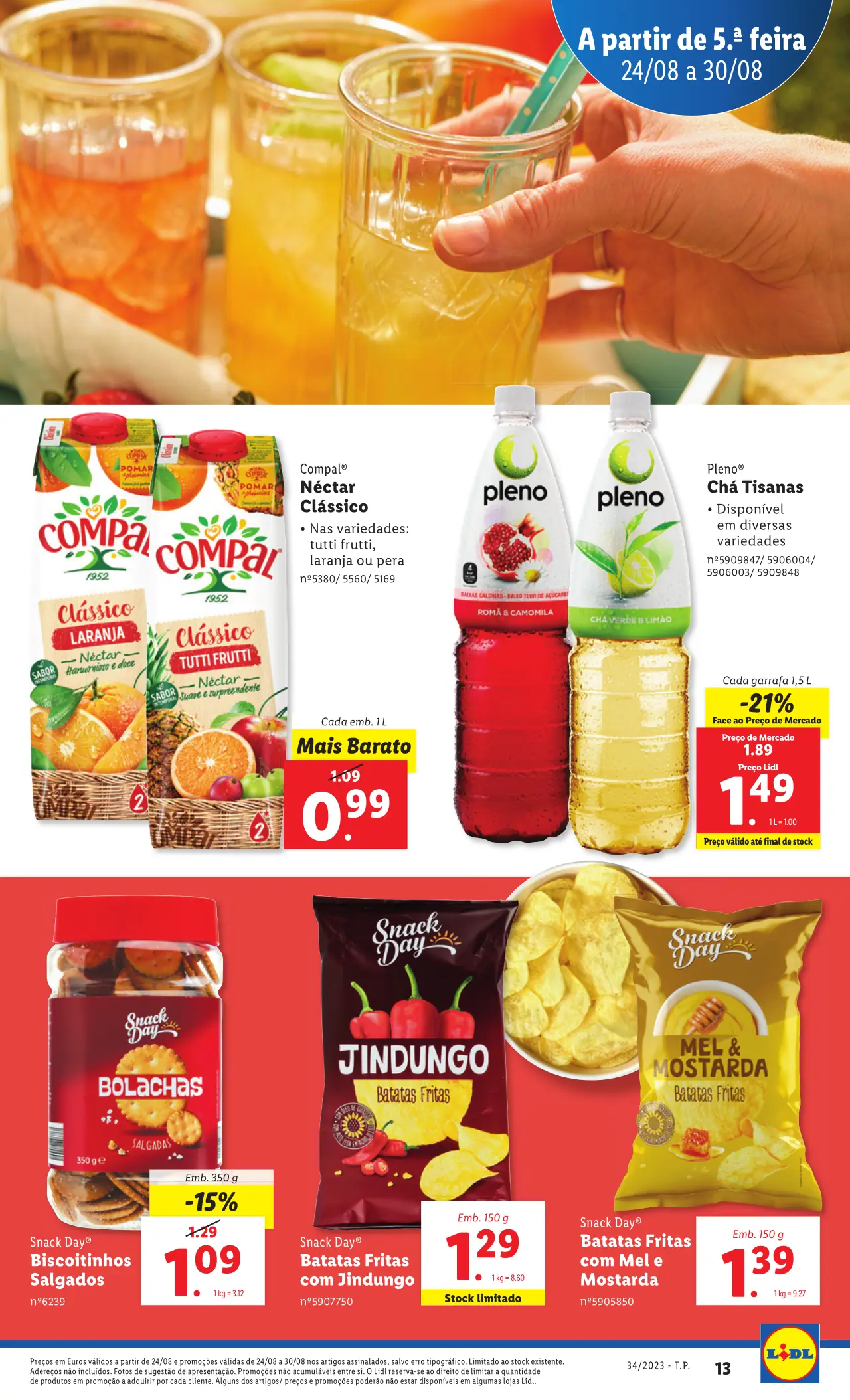 Antevis&atilde;o Folheto LiDL Promo&ccedil;&otilde;es (24 a 30 agosto)
