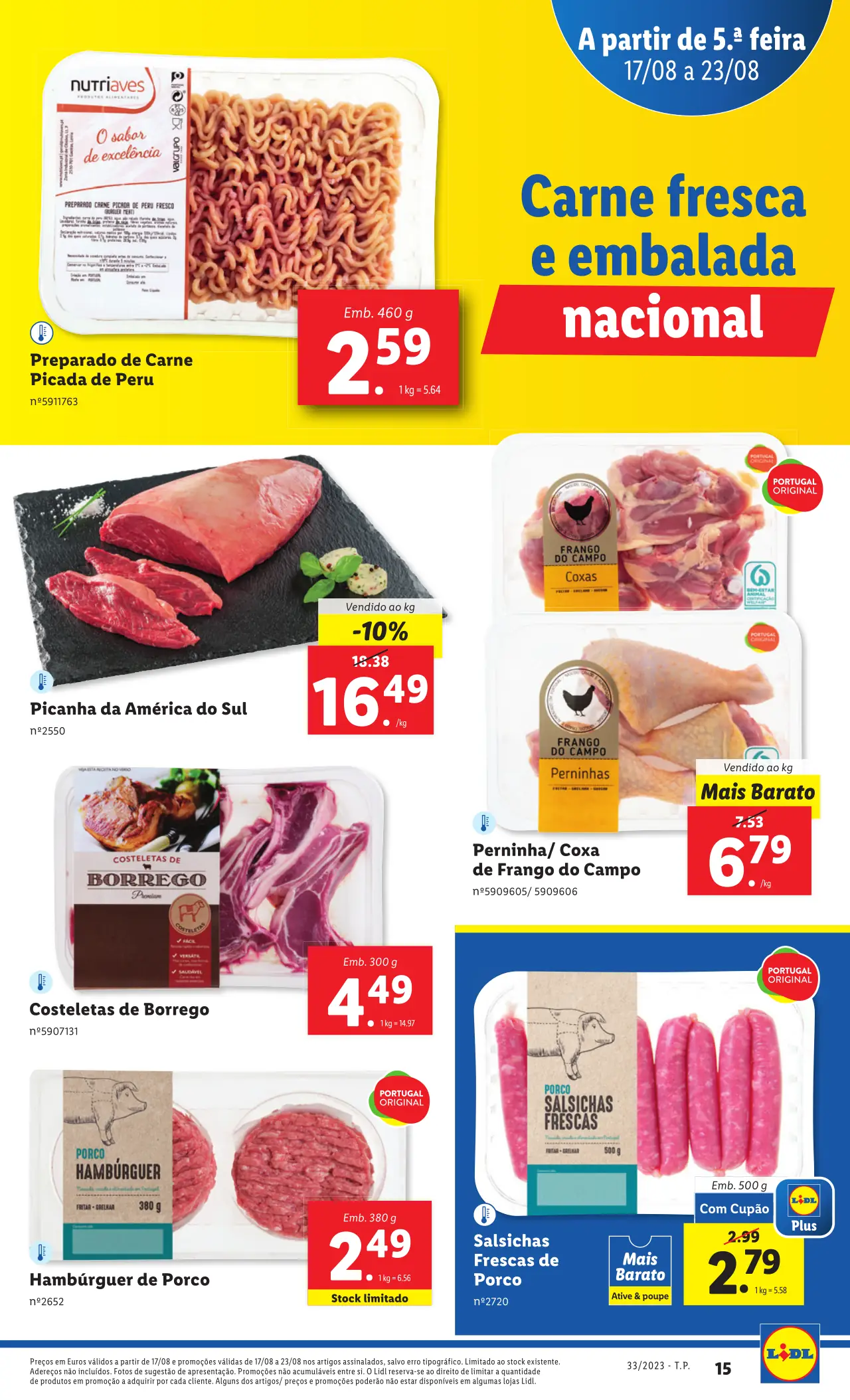 Antevis&atilde;o Folheto LiDL Promo&ccedil;&otilde;es (17 a 23 agosto)