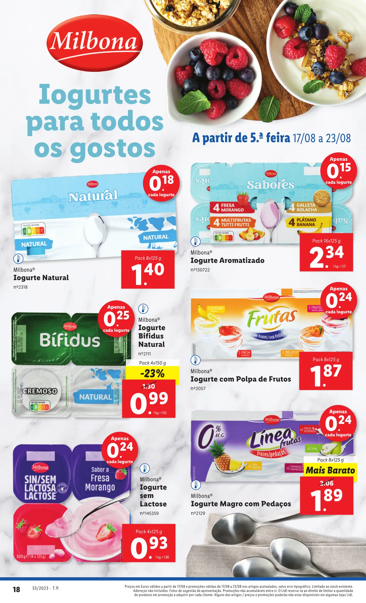 Antevis&atilde;o Folheto LiDL Promo&ccedil;&otilde;es (17 a 23 agosto)