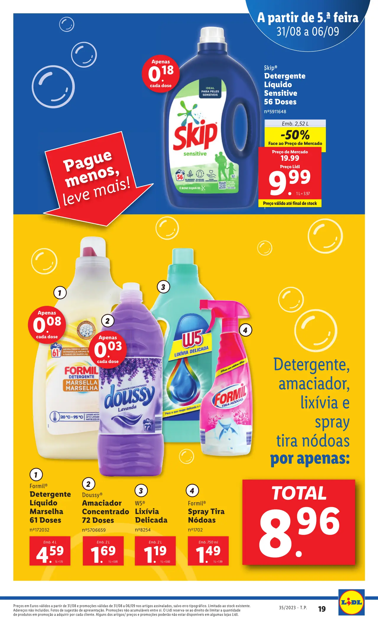 Antevis&atilde;o Folheto LiDL Promo&ccedil;&otilde;es (31 agosto a 6 setembro)
