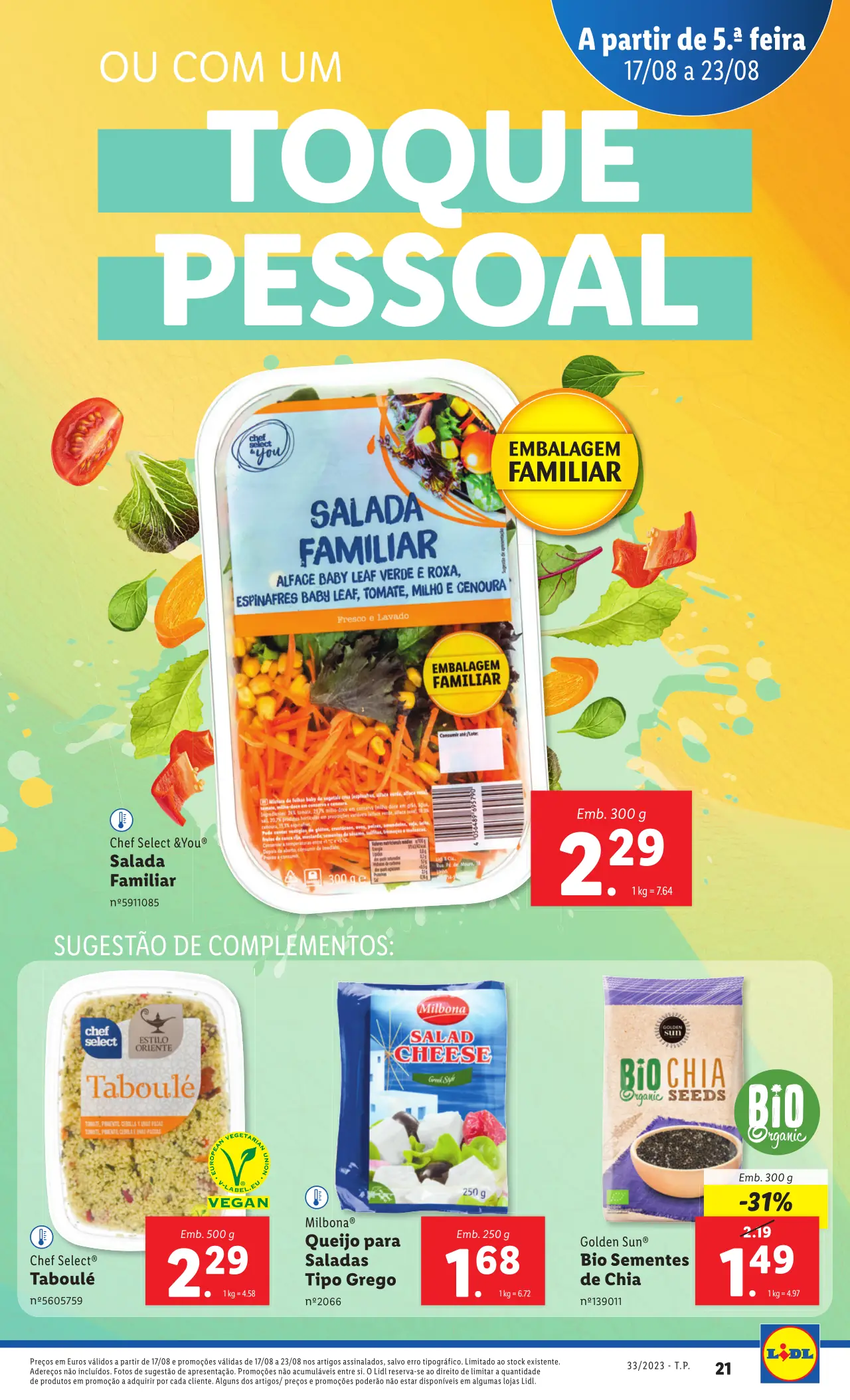 Antevis&atilde;o Folheto LiDL Promo&ccedil;&otilde;es (17 a 23 agosto)