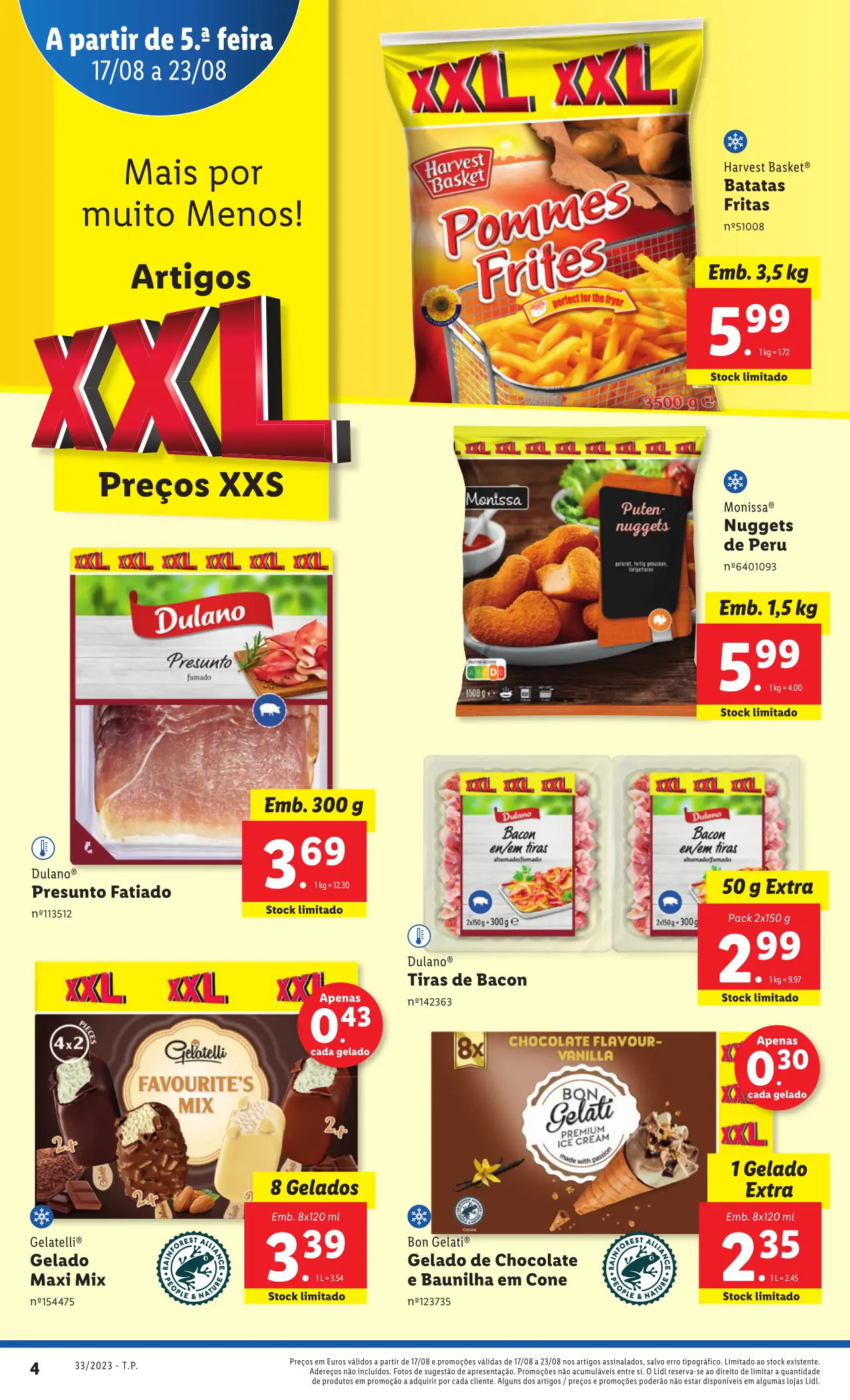 Antevis&atilde;o Folheto LiDL Promo&ccedil;&otilde;es (17 a 23 agosto)
