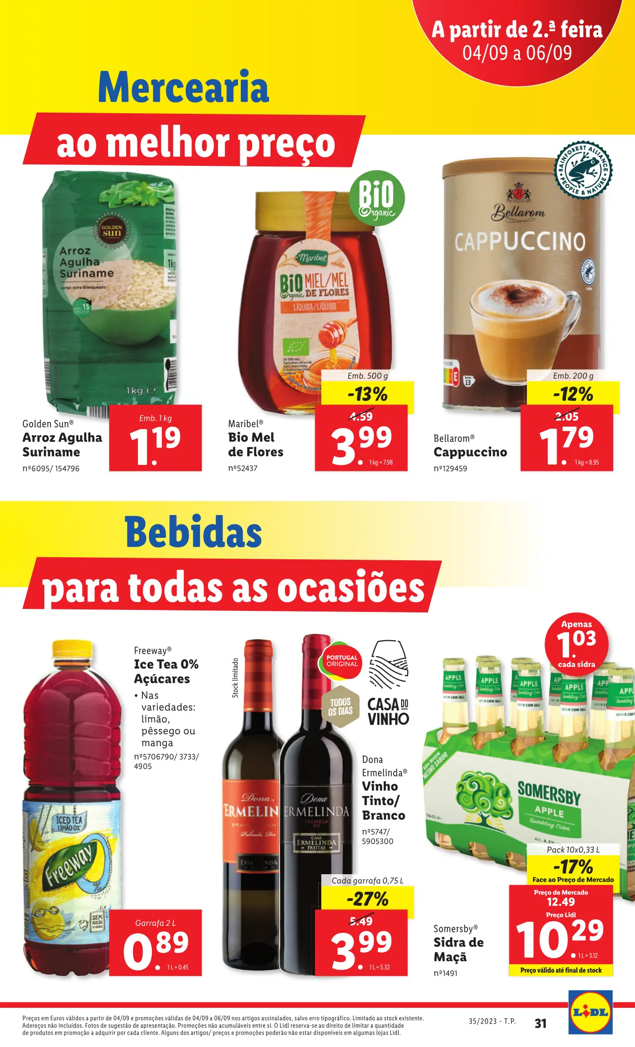 Antevis&atilde;o Folheto LiDL Promo&ccedil;&otilde;es (31 agosto a 6 setembro)