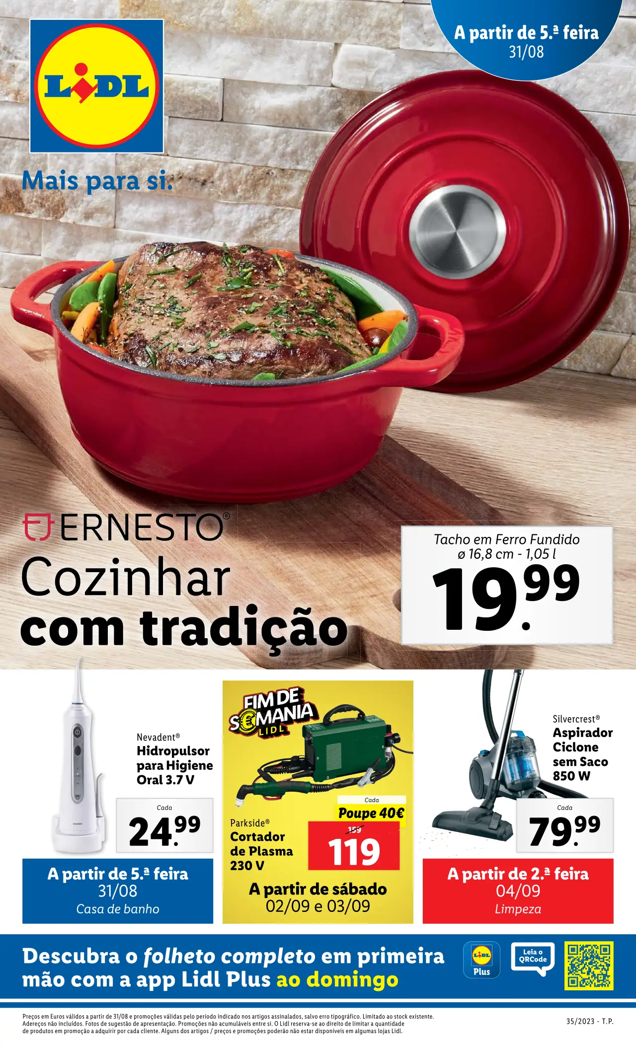 Antevis&atilde;o Folheto LiDL Promo&ccedil;&otilde;es (31 agosto a 6 setembro)