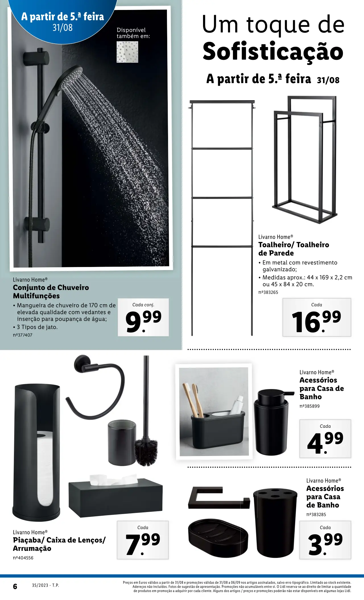 Antevis&atilde;o Folheto LiDL Promo&ccedil;&otilde;es (31 agosto a 6 setembro)