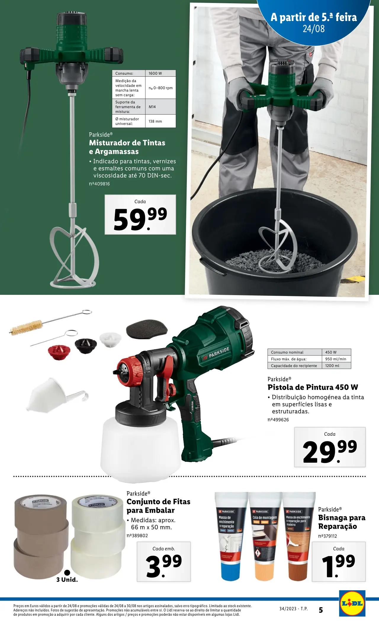 Antevis&atilde;o Folheto LiDL Promo&ccedil;&otilde;es (24 a 30 agosto)