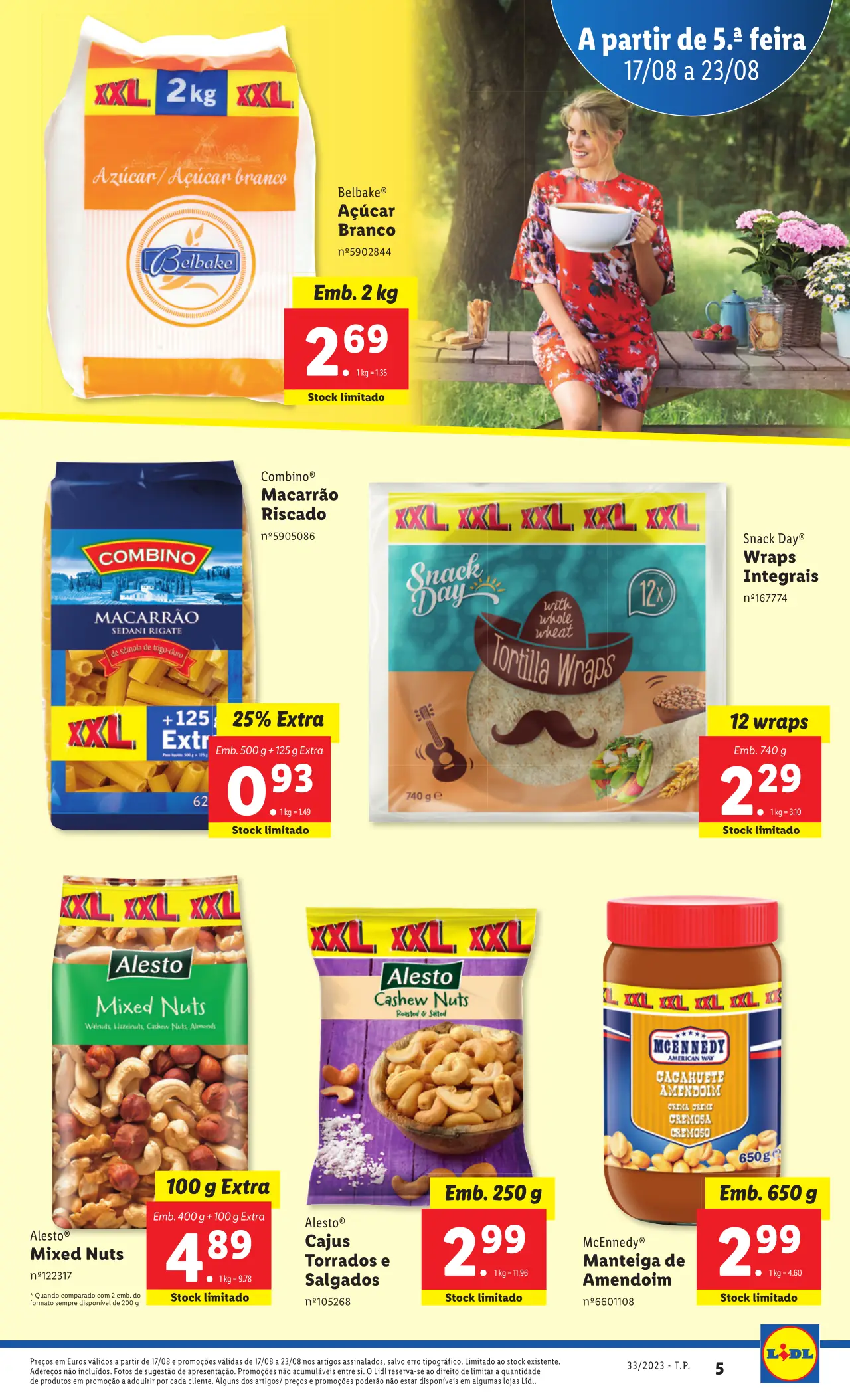 Antevis&atilde;o Folheto LiDL Promo&ccedil;&otilde;es (17 a 23 agosto)
