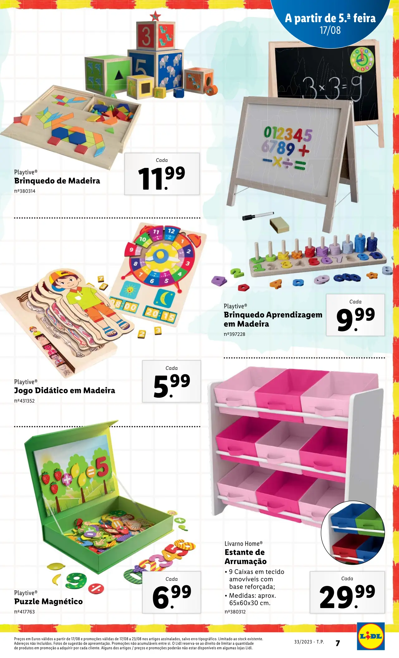 Antevis&atilde;o Folheto LiDL Promo&ccedil;&otilde;es (17 a 23 agosto)