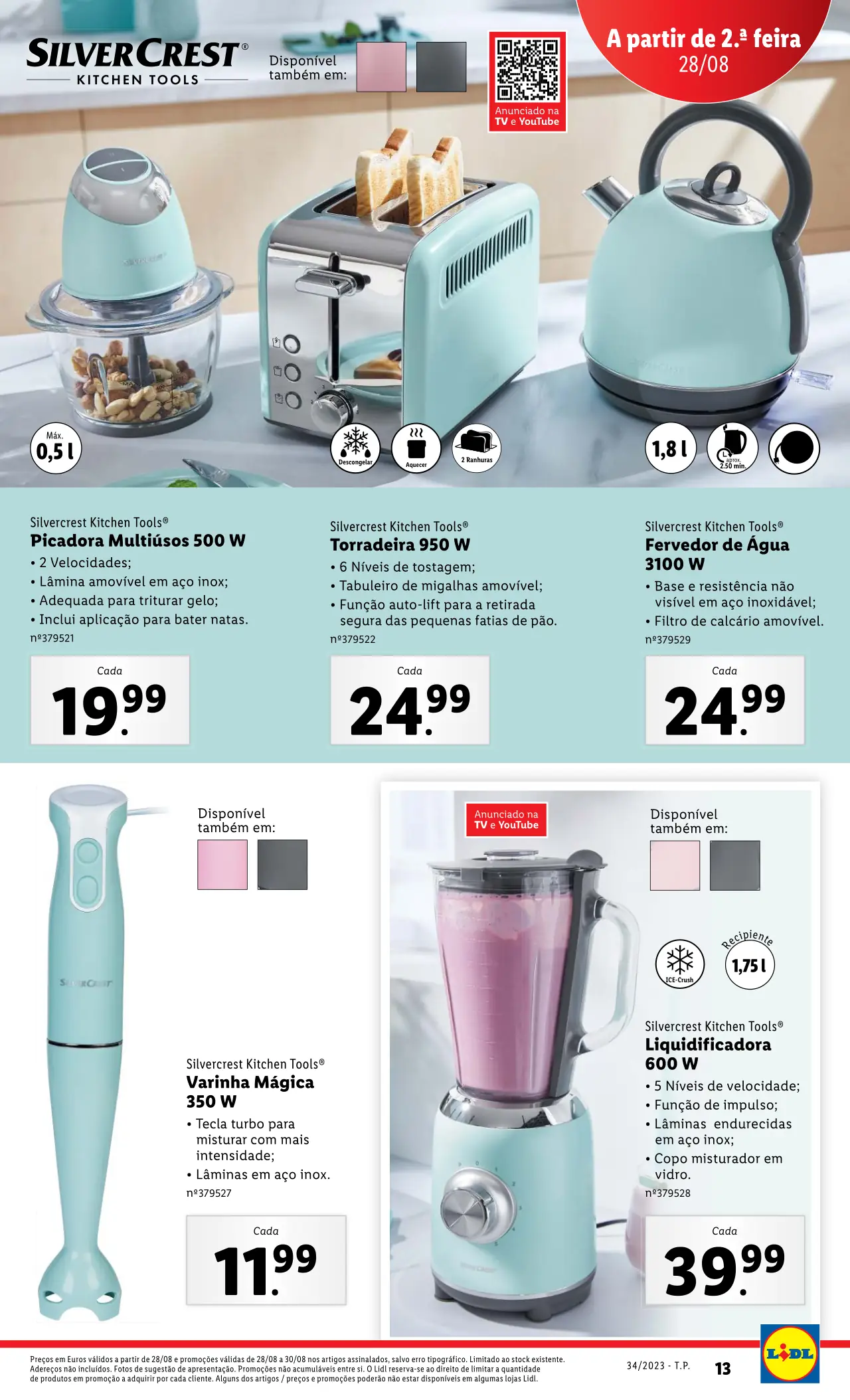 Antevis&atilde;o Folheto LiDL Promo&ccedil;&otilde;es (24 a 30 agosto)