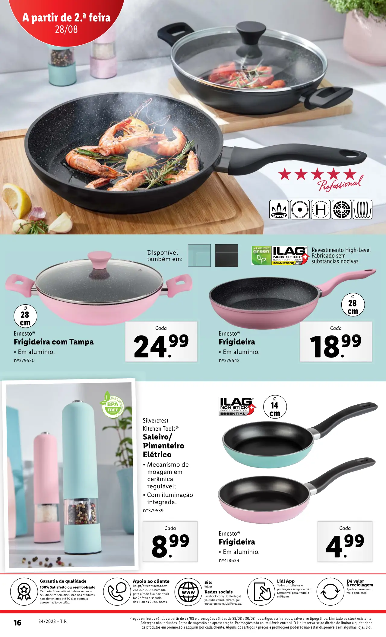 Antevis&atilde;o Folheto LiDL Promo&ccedil;&otilde;es (24 a 30 agosto)