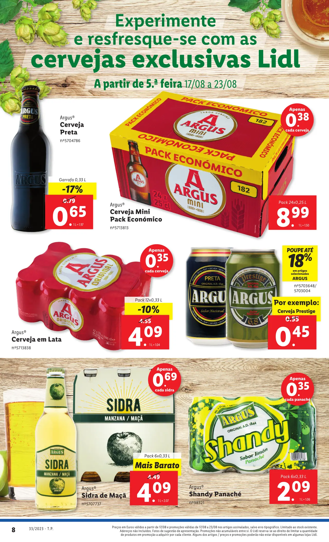 Antevis&atilde;o Folheto LiDL Promo&ccedil;&otilde;es (17 a 23 agosto)