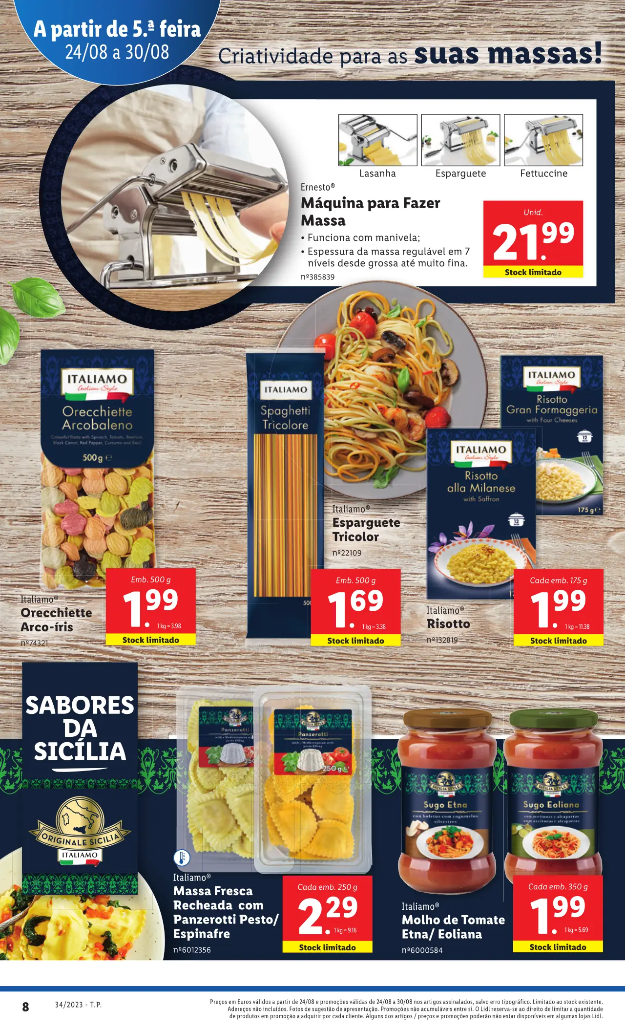 Antevis&atilde;o Folheto LiDL Promo&ccedil;&otilde;es (24 a 30 agosto)