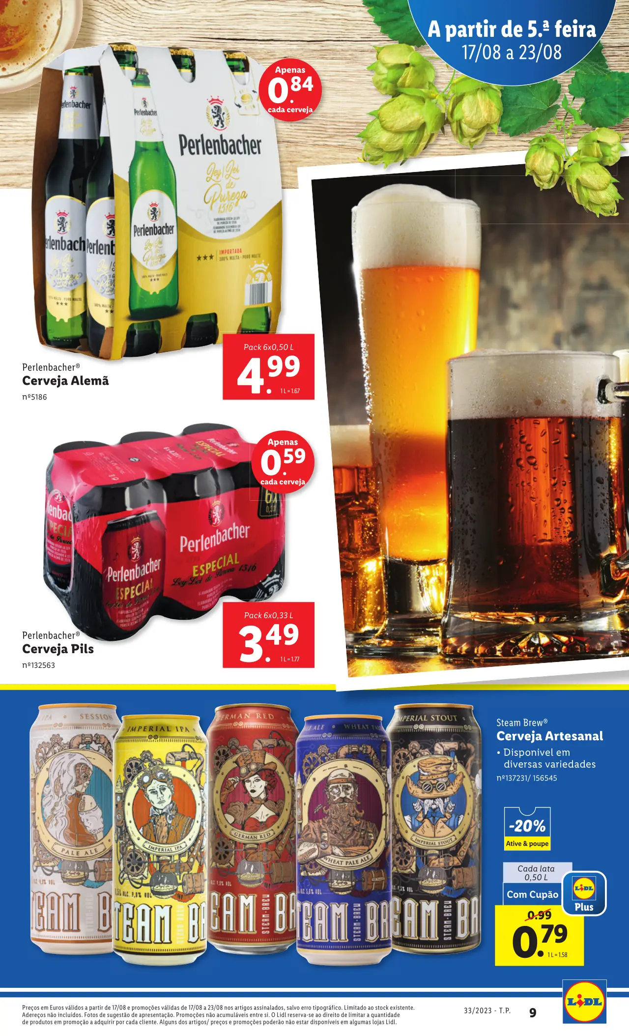 Antevis&atilde;o Folheto LiDL Promo&ccedil;&otilde;es (17 a 23 agosto)