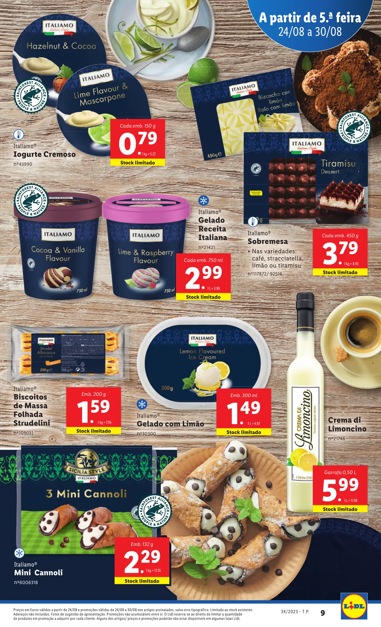 Antevis&atilde;o Folheto LiDL Promo&ccedil;&otilde;es (24 a 30 agosto)