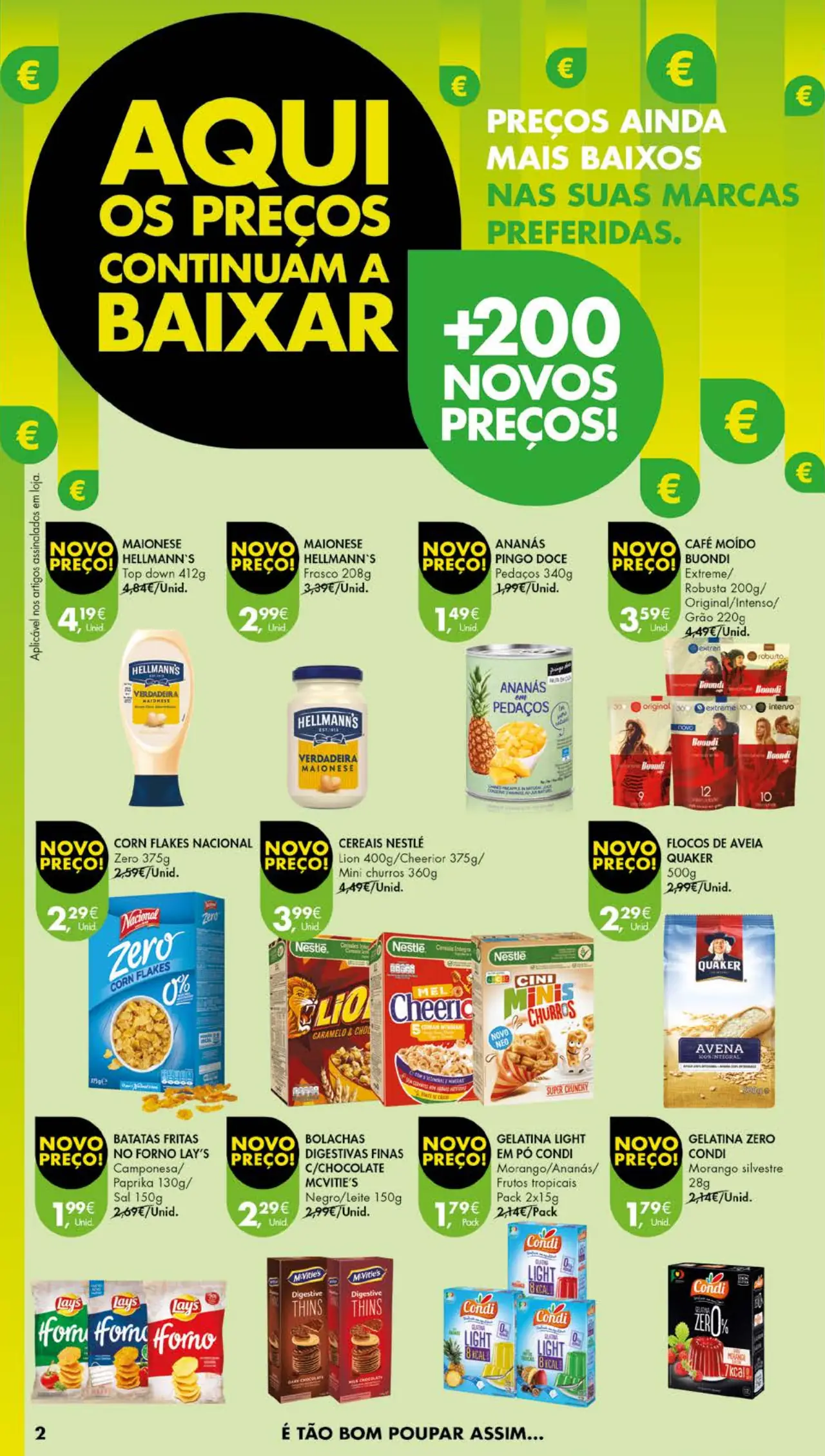 Antevis&atilde;o Folheto Pingo Doce (8 a 14 agosto)