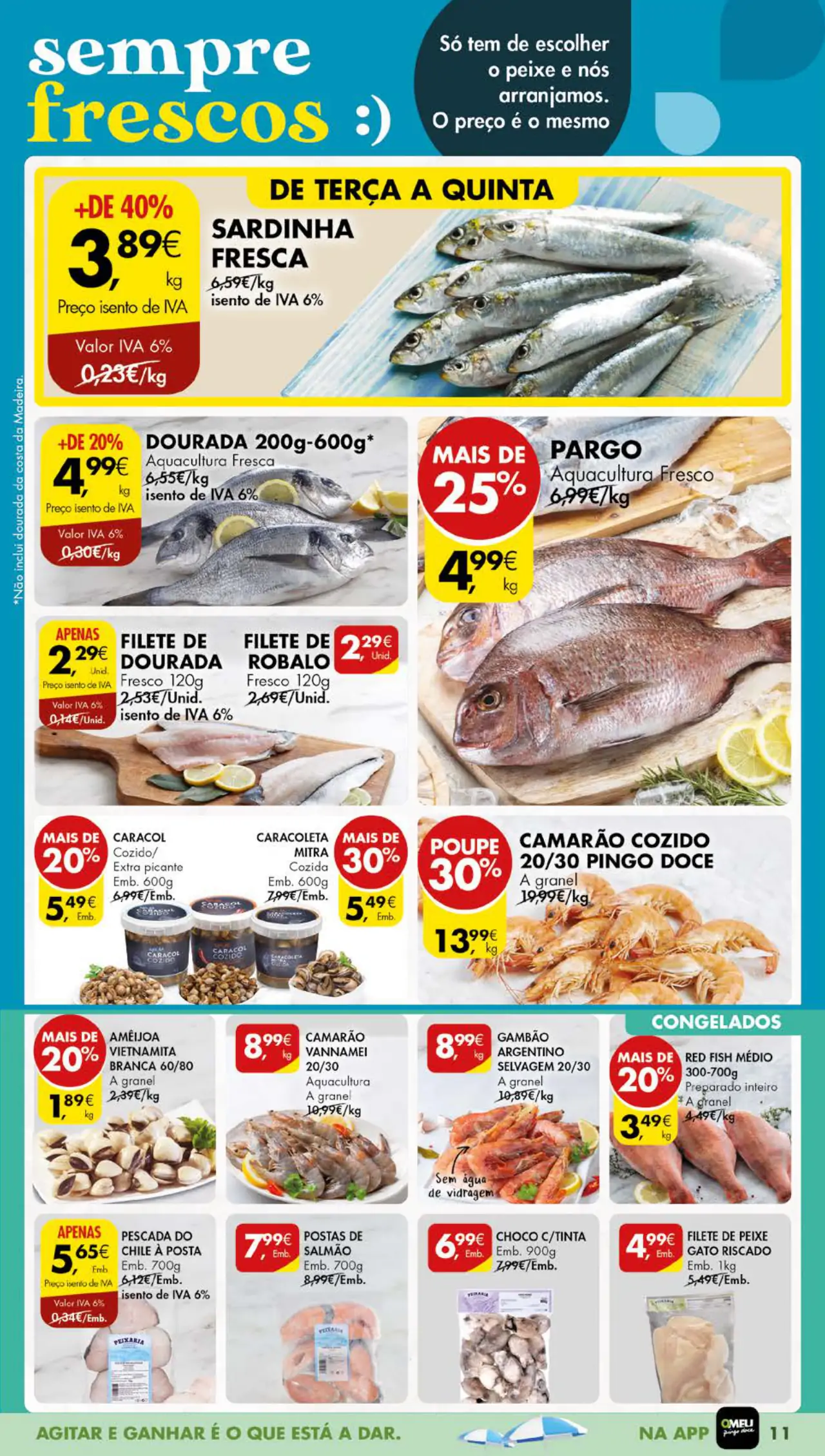 Antevis&atilde;o Folheto Pingo Doce (22 a 28 agosto)