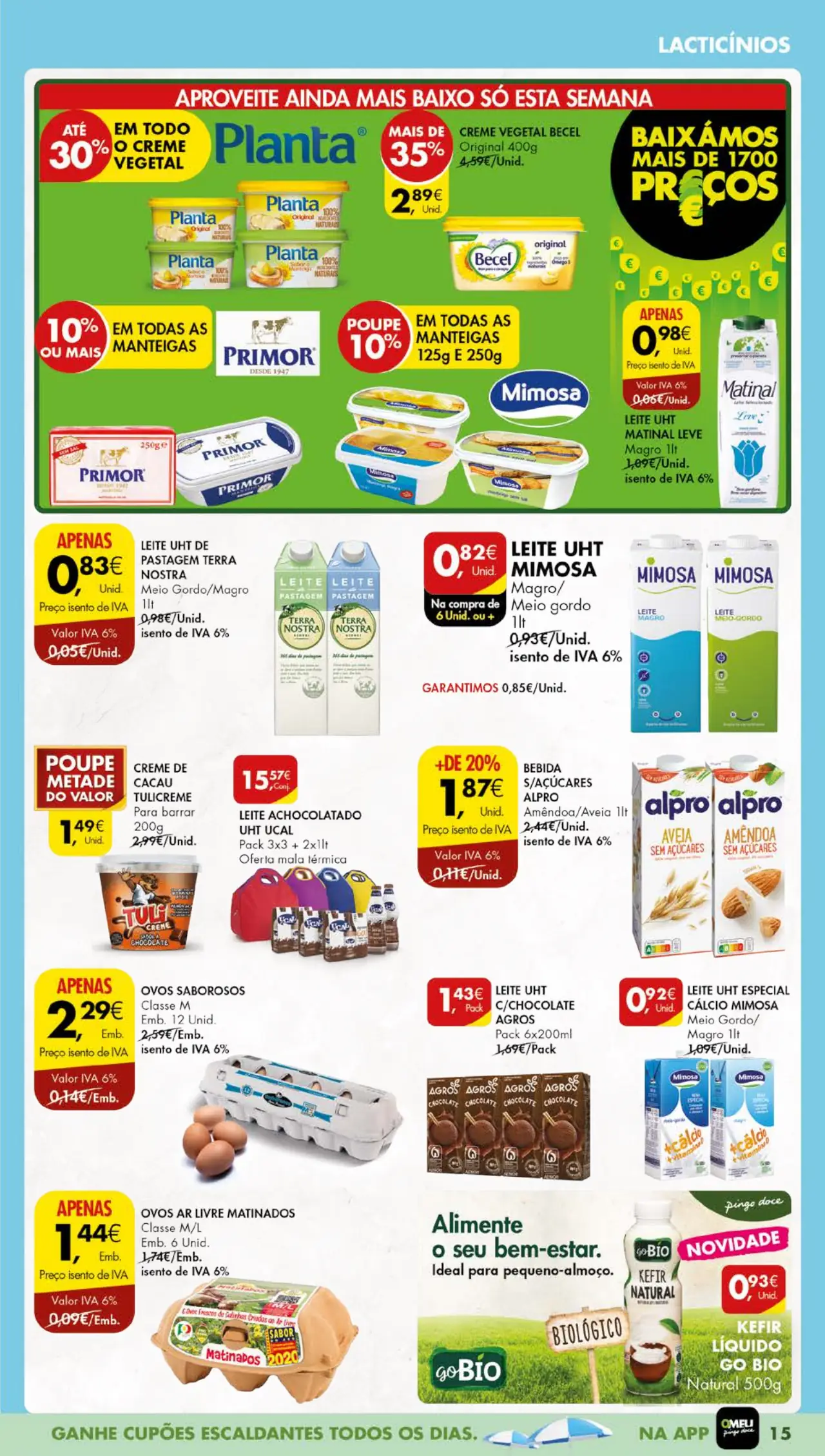 Antevis&atilde;o Folheto Pingo Doce (15 a 21 agosto)