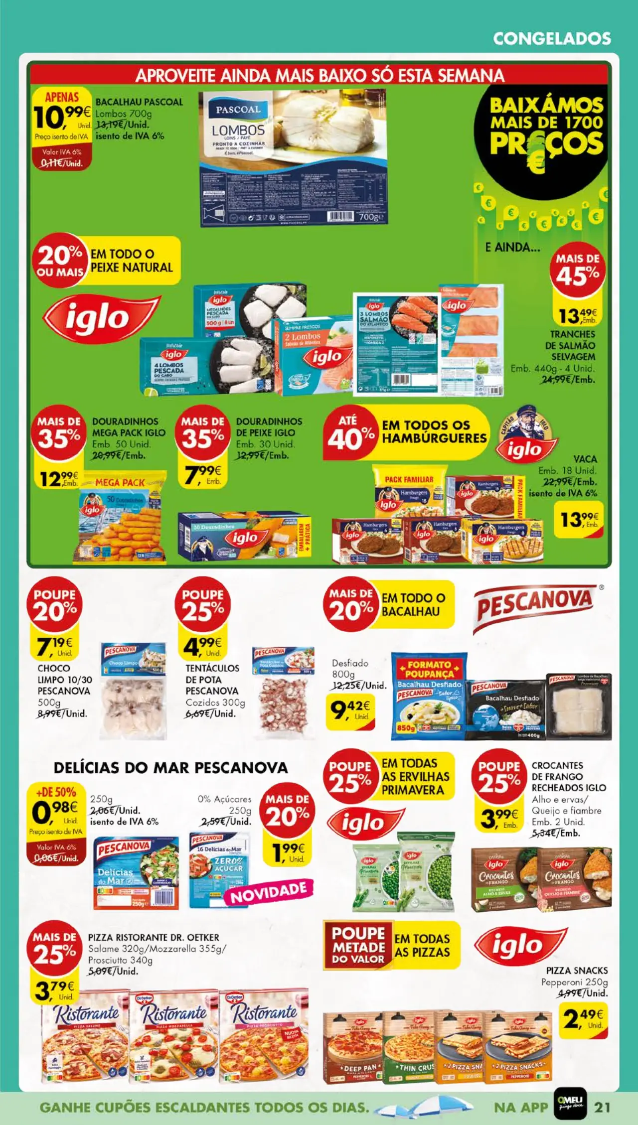 Antevis&atilde;o Folheto Pingo Doce (8 a 14 agosto)