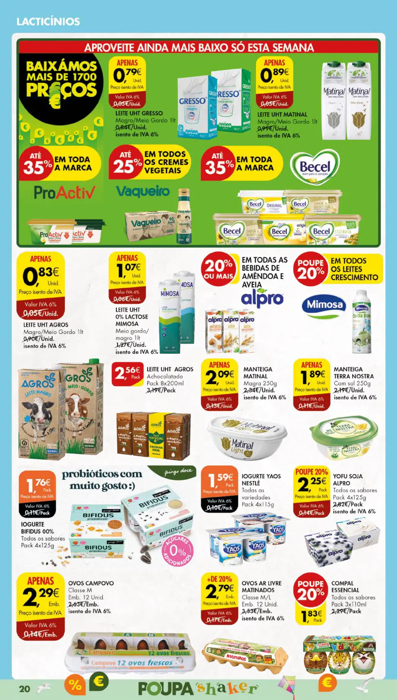 Antevis&atilde;o Folheto Pingo Doce (22 a 28 agosto)