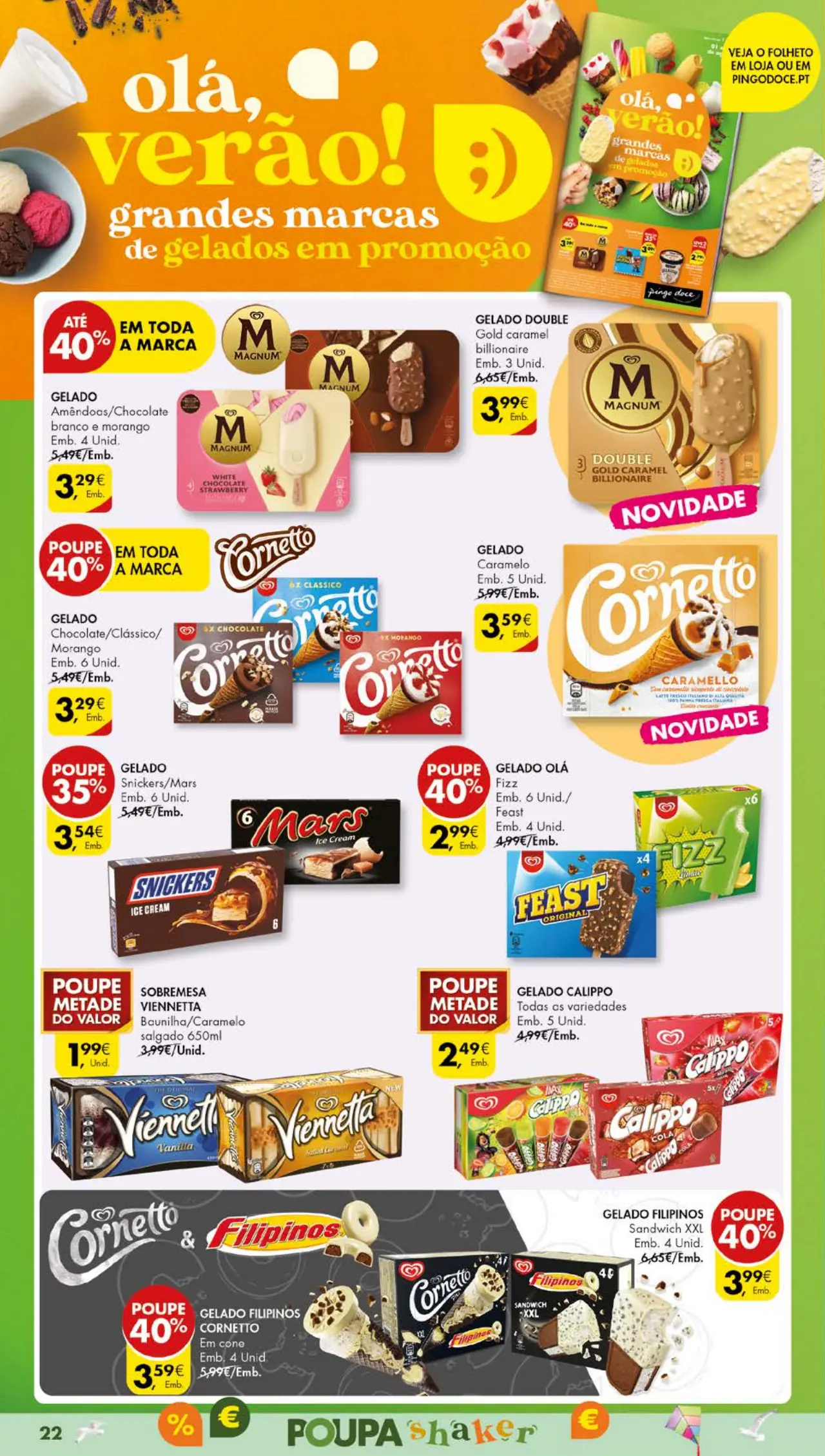 Antevis&atilde;o Folheto Pingo Doce (8 a 14 agosto)