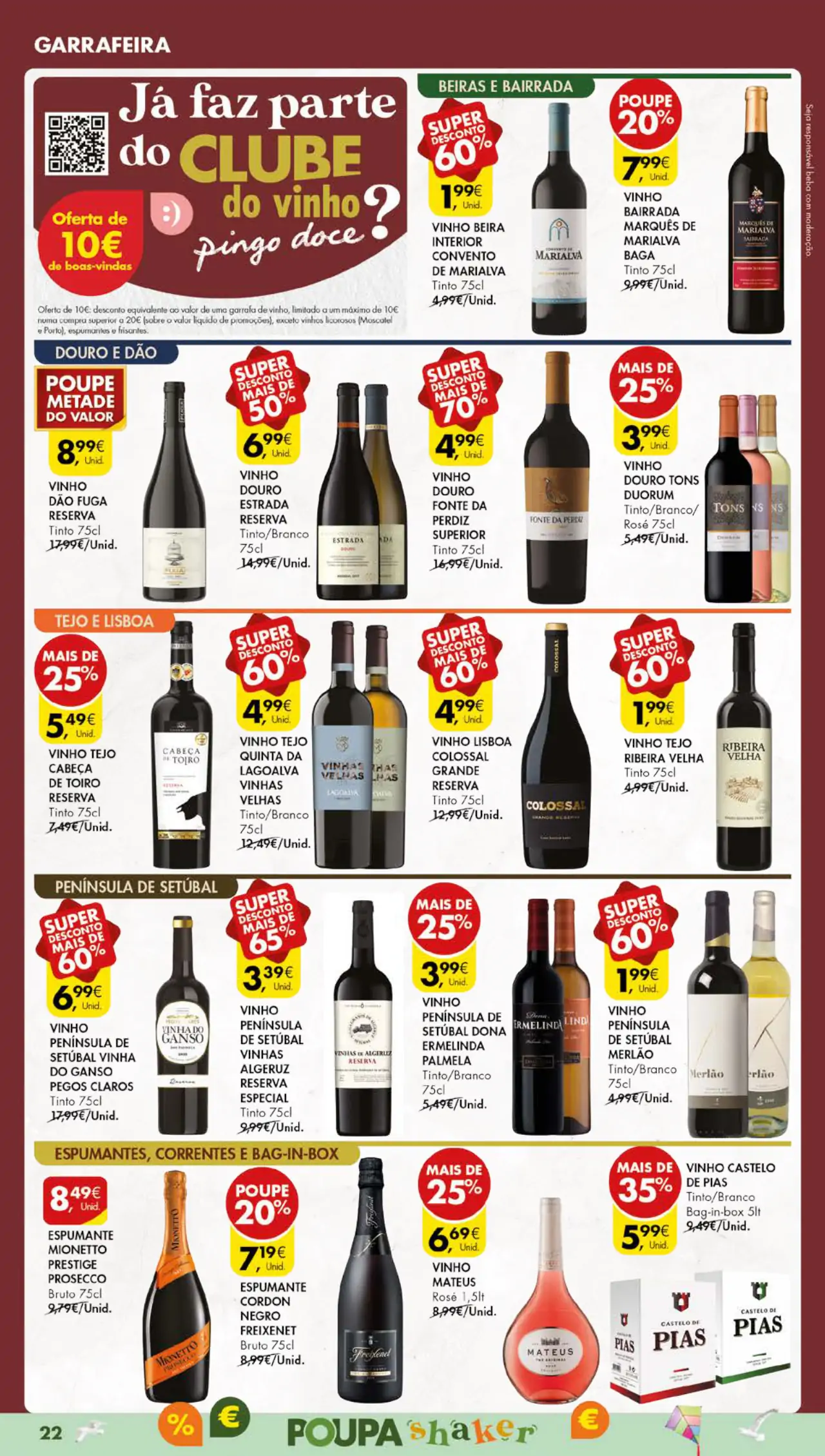 Antevis&atilde;o Folheto Pingo Doce (22 a 28 agosto)