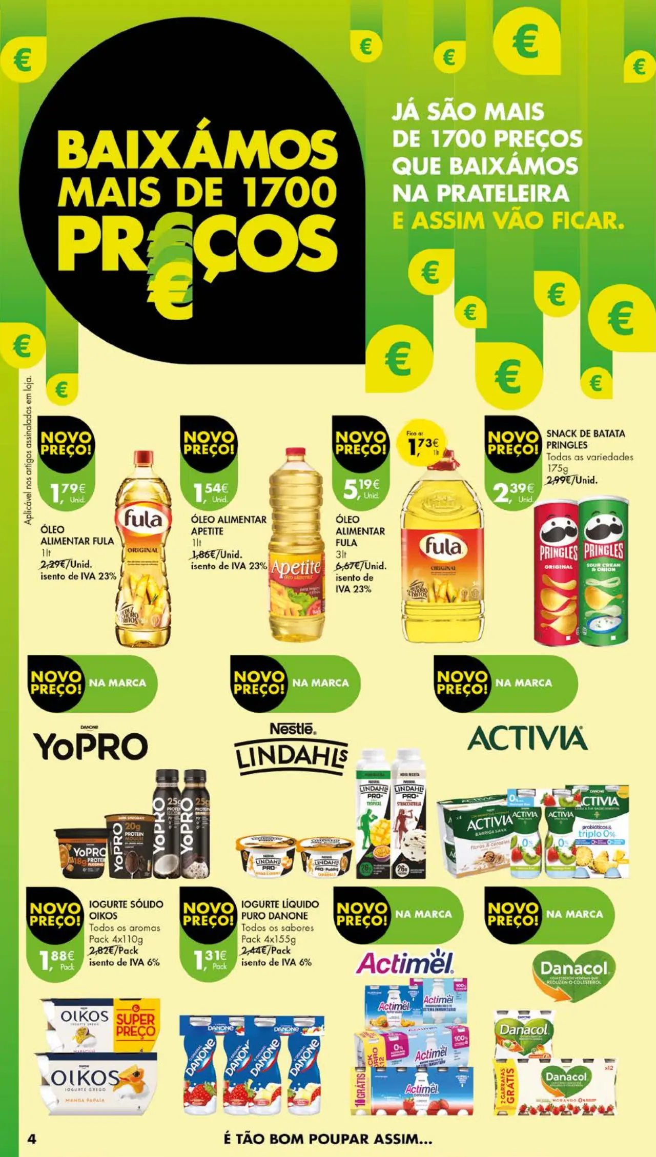 Antevis&atilde;o Folheto Pingo Doce (8 a 14 agosto)